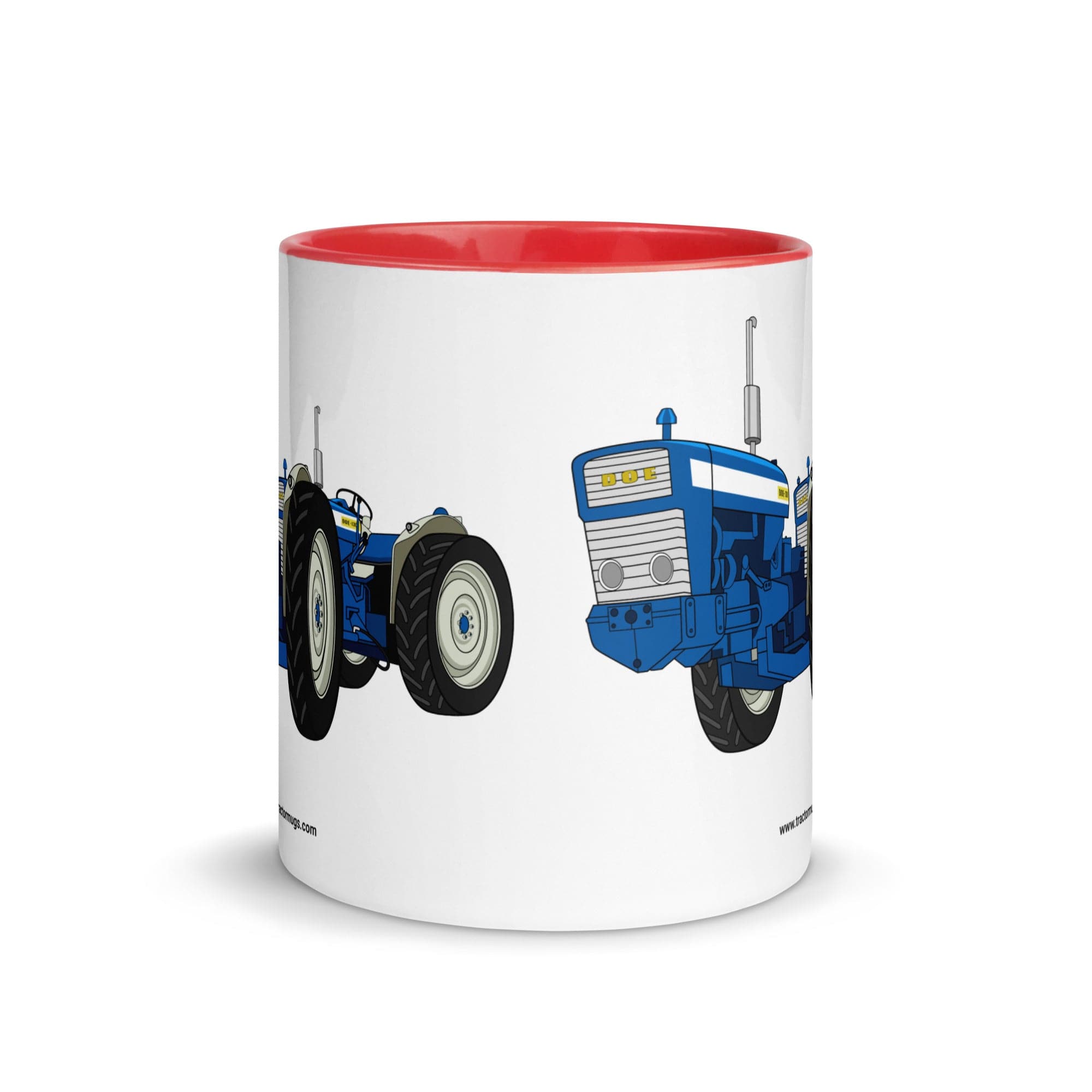 The Tractors Mugs Store DOE Dual Drive 130 Mug with Color Inside Quality Farmers Merch