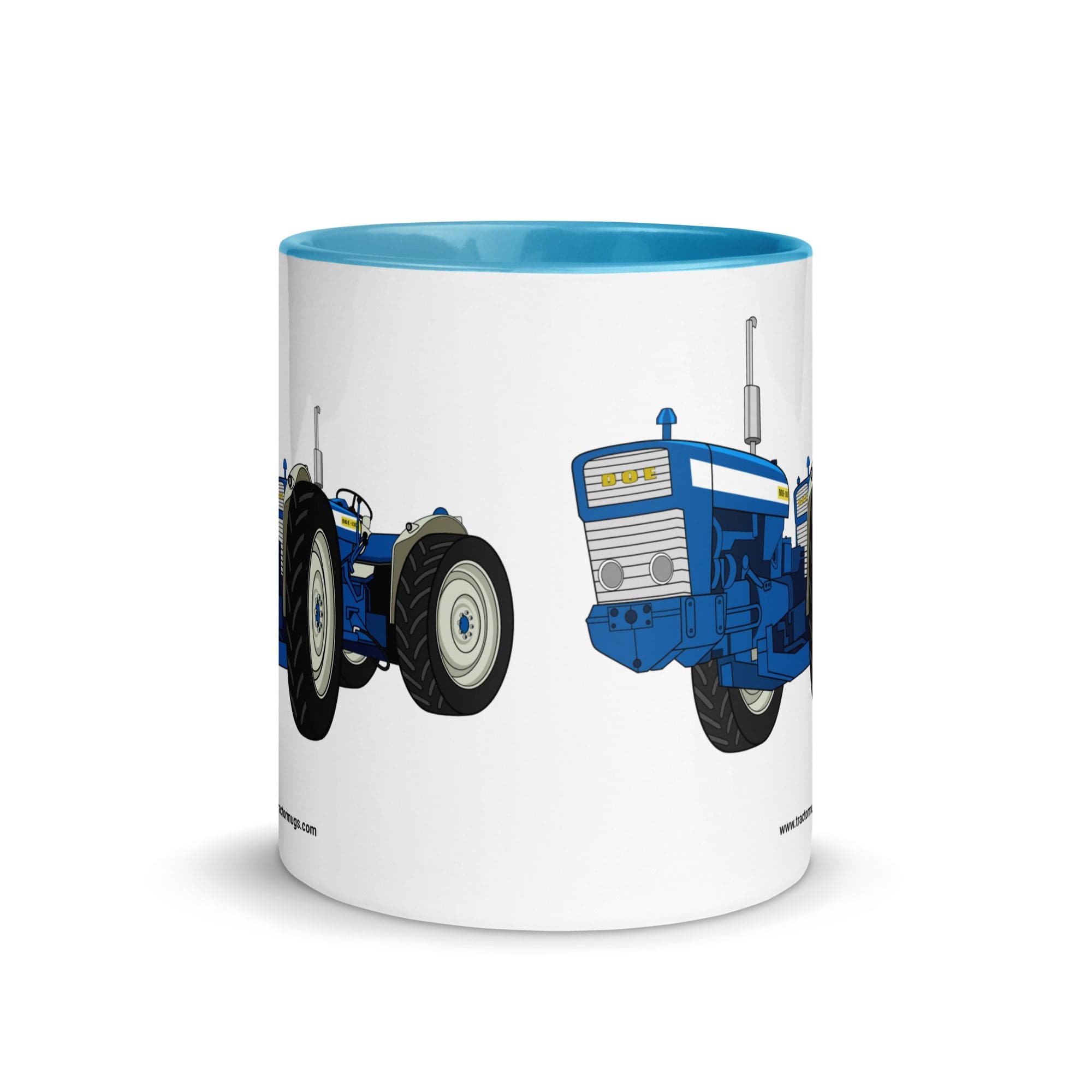The Tractors Mugs Store DOE Dual Drive 130 Mug with Color Inside Quality Farmers Merch