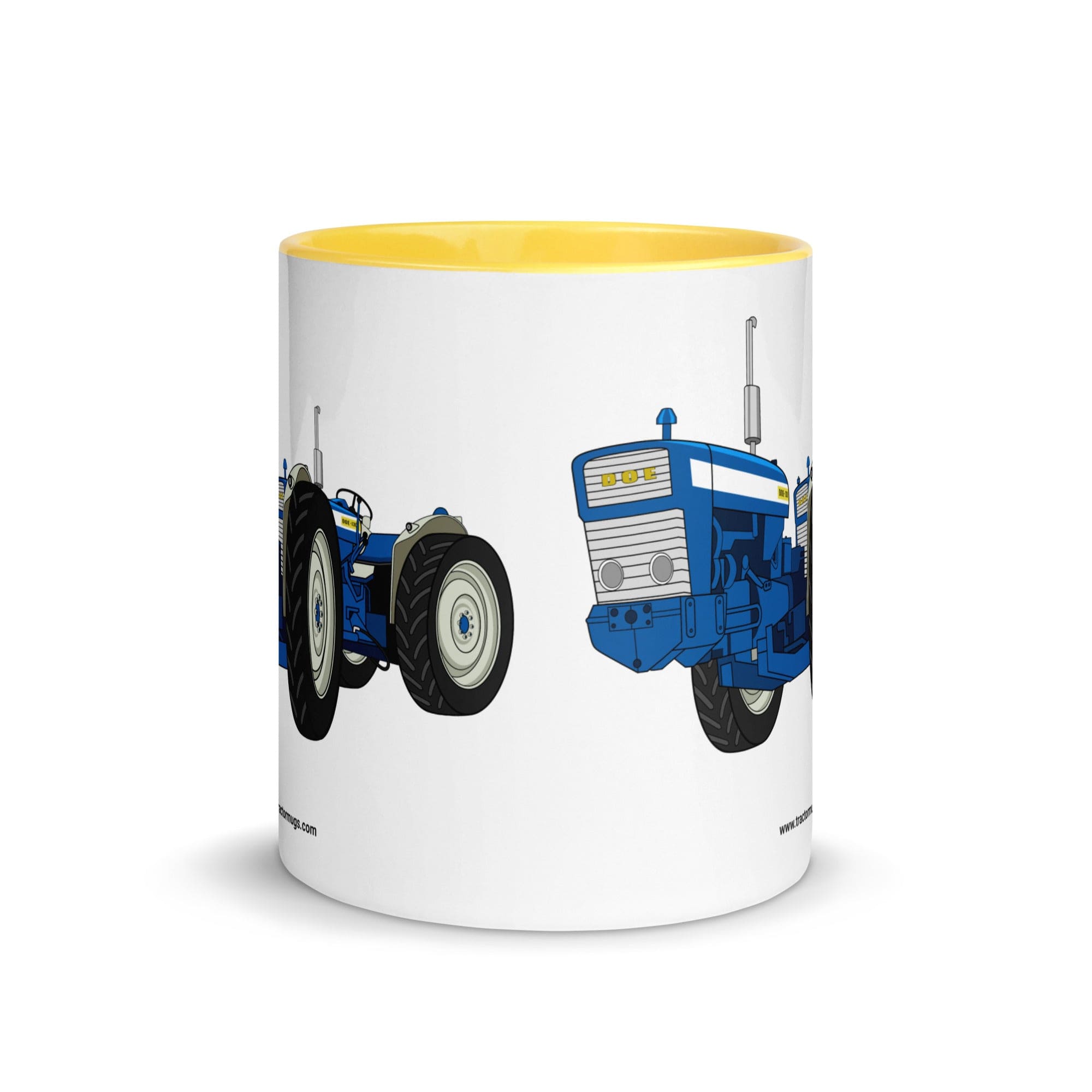 The Tractors Mugs Store DOE Dual Drive 130 Mug with Color Inside Quality Farmers Merch