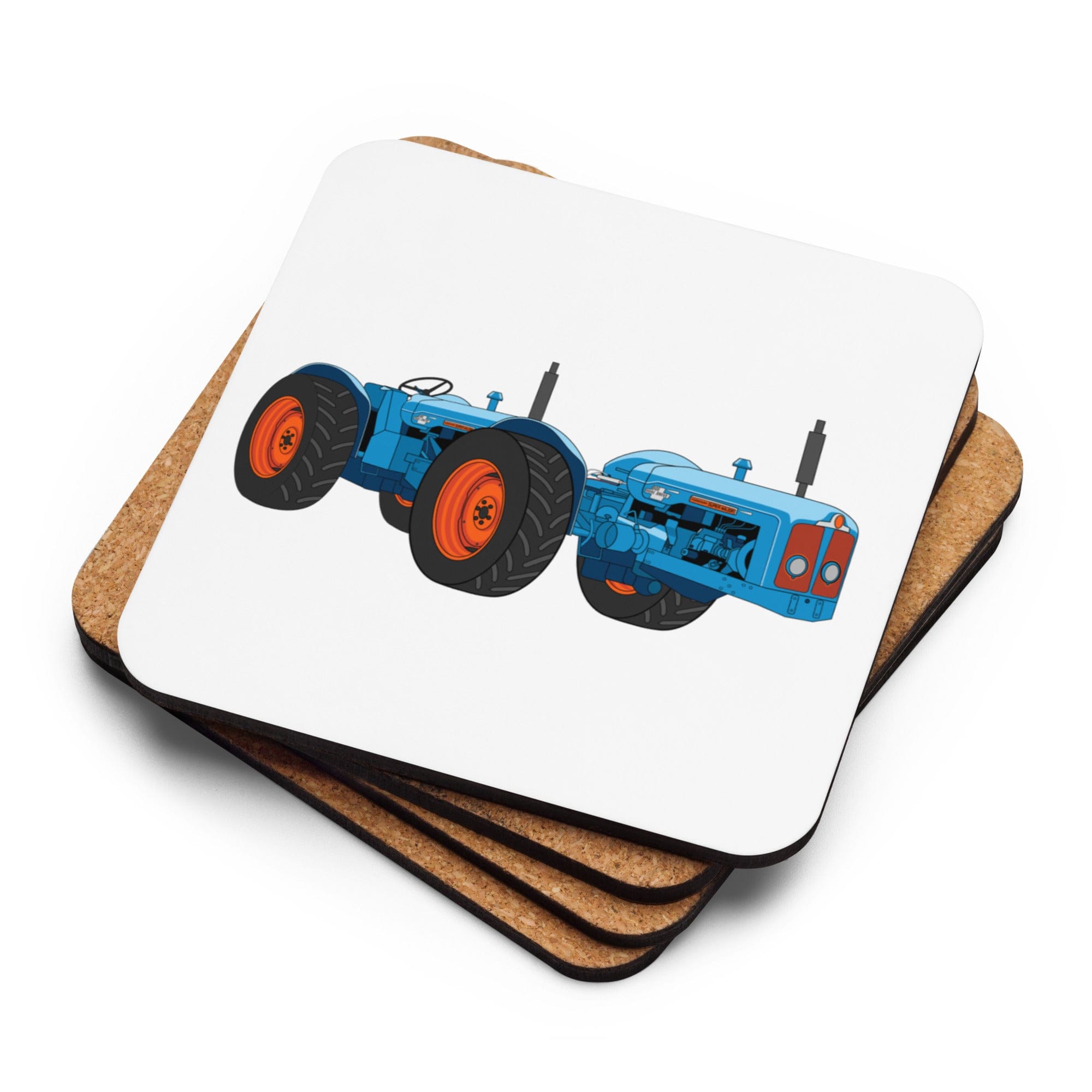 The Tractors Mugs Store Doe Triple D (1962) Cork-back coaster Quality Farmers Merch