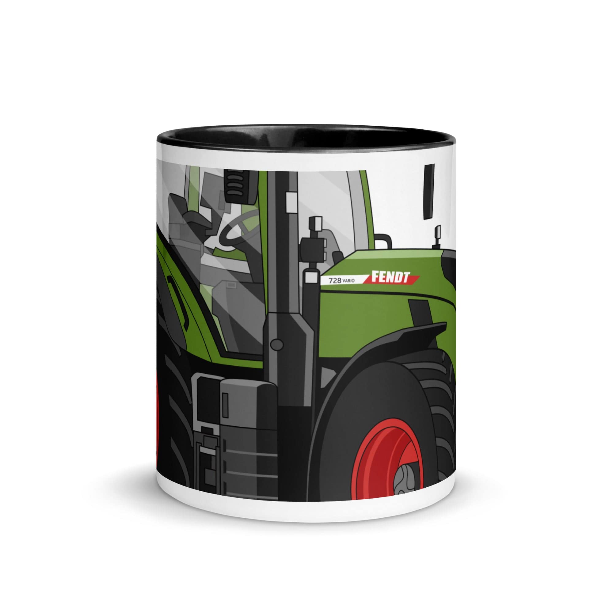 The Tractors Mugs Store Fendt 728 Vario 20 Mug with Color Inside Quality Farmers Merch
