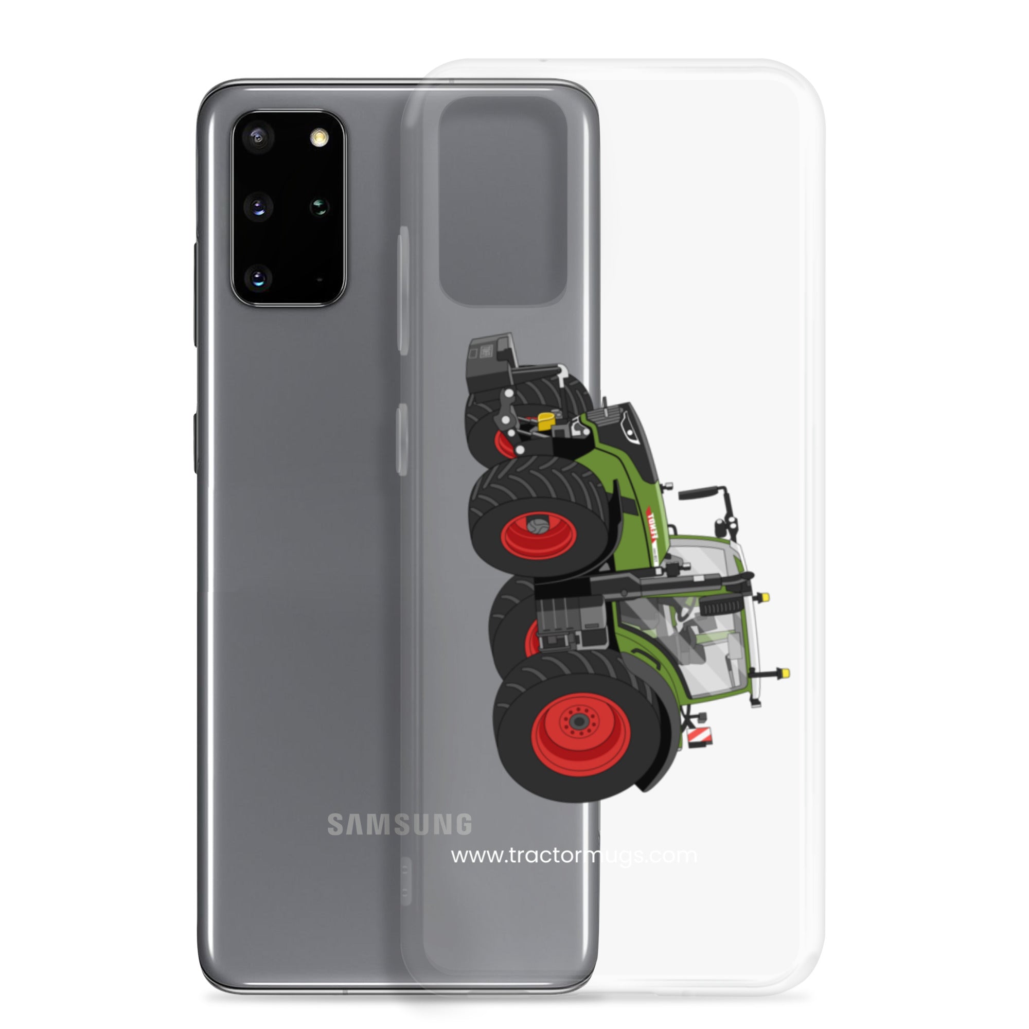 The Tractors Mugs Store Fendt 728 Vario Clear Case for SamsungĀ® Quality Farmers Merch
