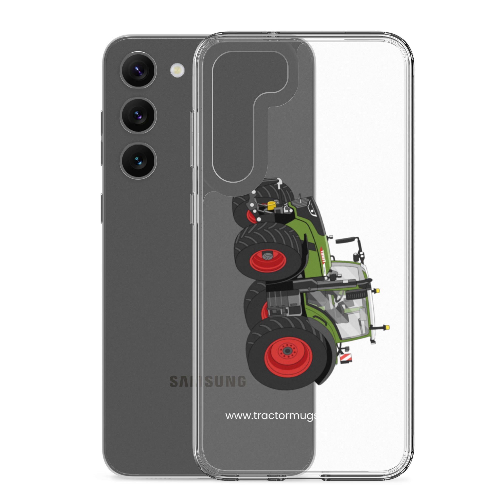 The Tractors Mugs Store Fendt 728 Vario Clear Case for SamsungĀ® Quality Farmers Merch