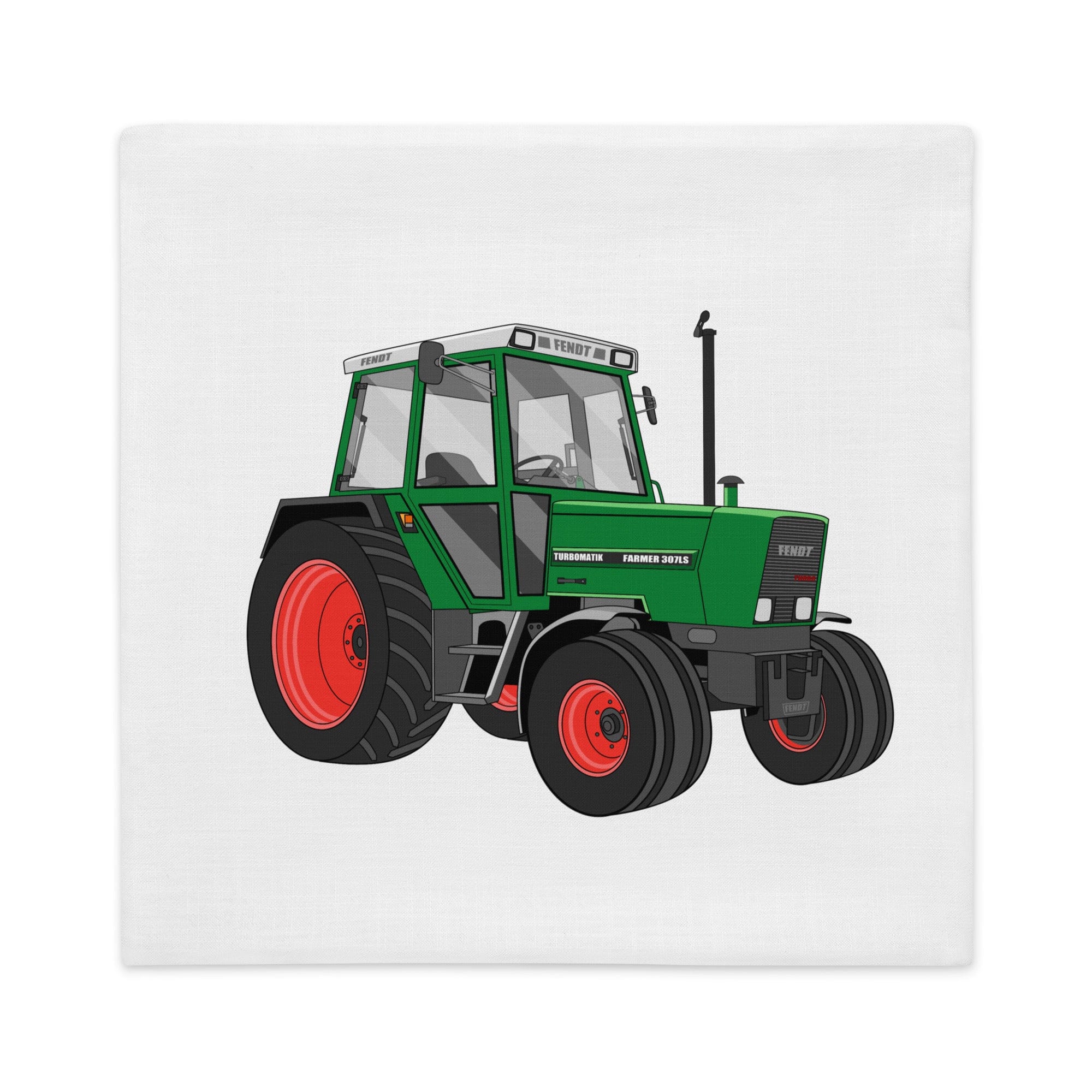 The Tractors Mugs Store Fendt Farmer TURBOMATIK 307 LSA | Premium Pillow Case Quality Farmers Merch