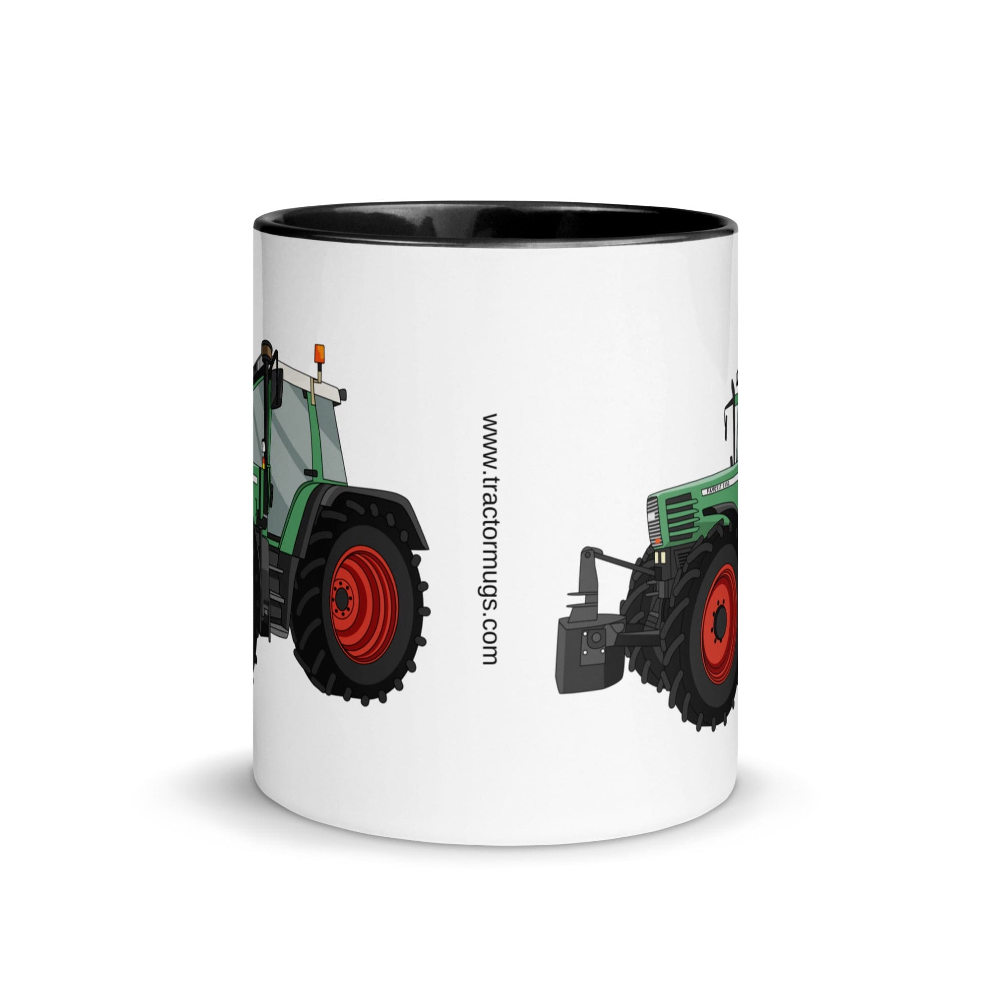 The Tractors Mugs Store Fendt Favorit 515 Mug with Color Inside Quality Farmers Merch