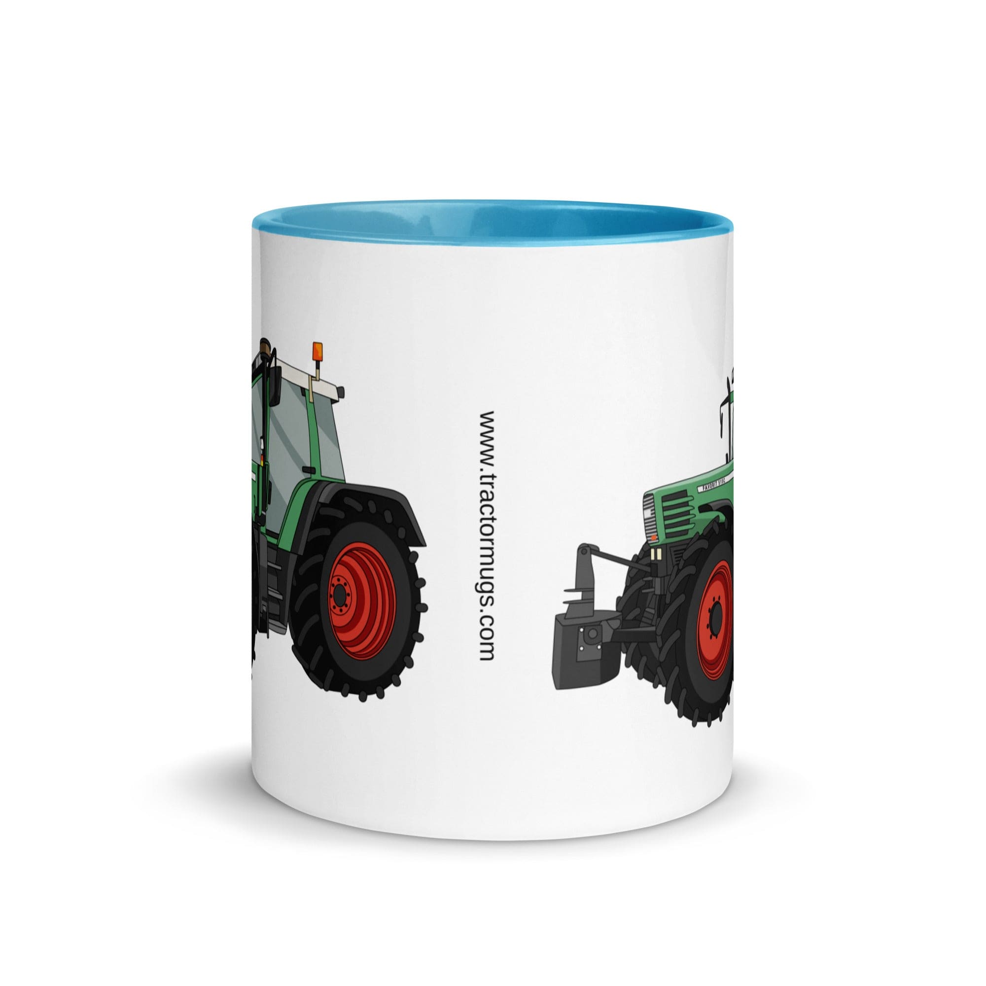 The Tractors Mugs Store Fendt Favorit 515 Mug with Color Inside Quality Farmers Merch