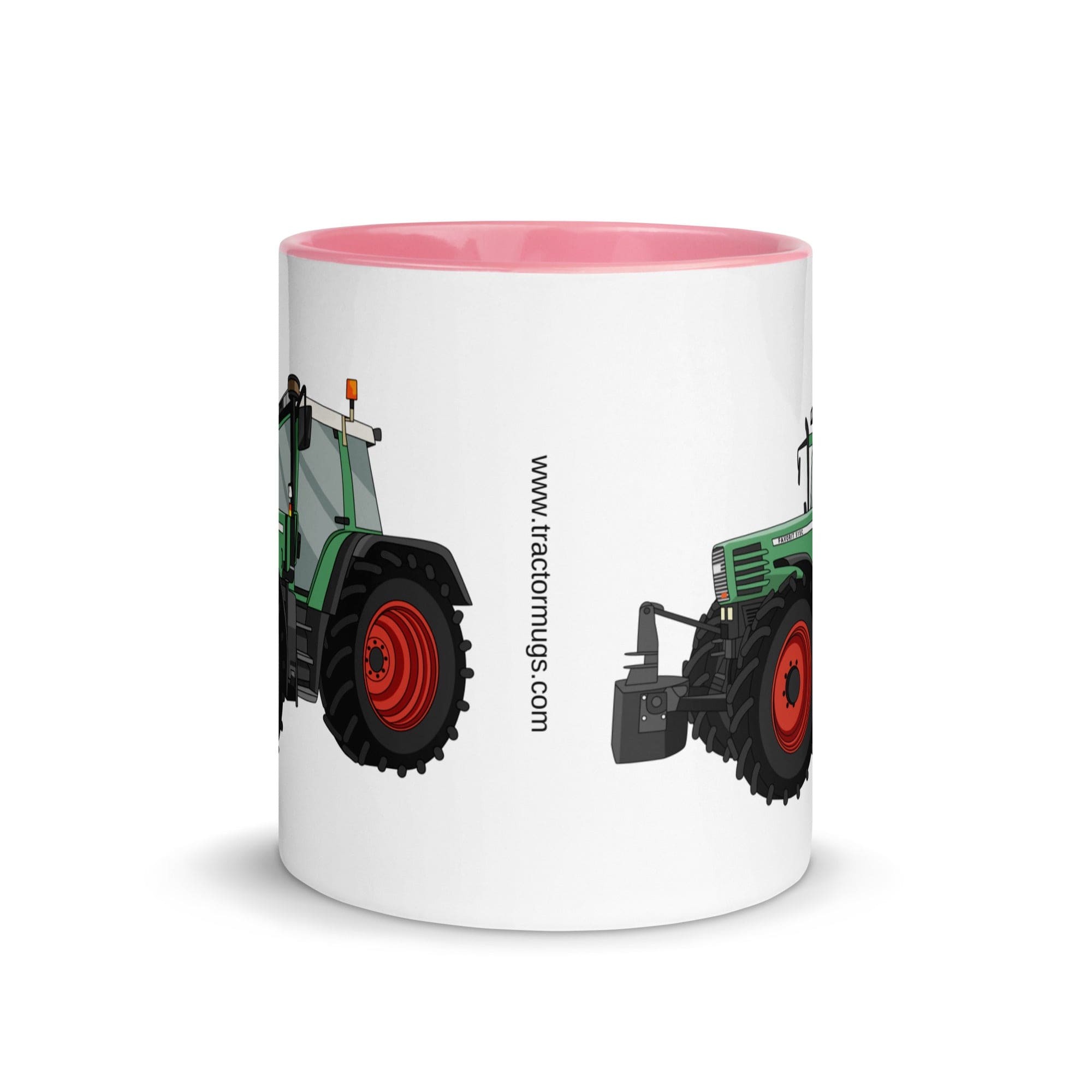 The Tractors Mugs Store Fendt Favorit 515 Mug with Color Inside Quality Farmers Merch