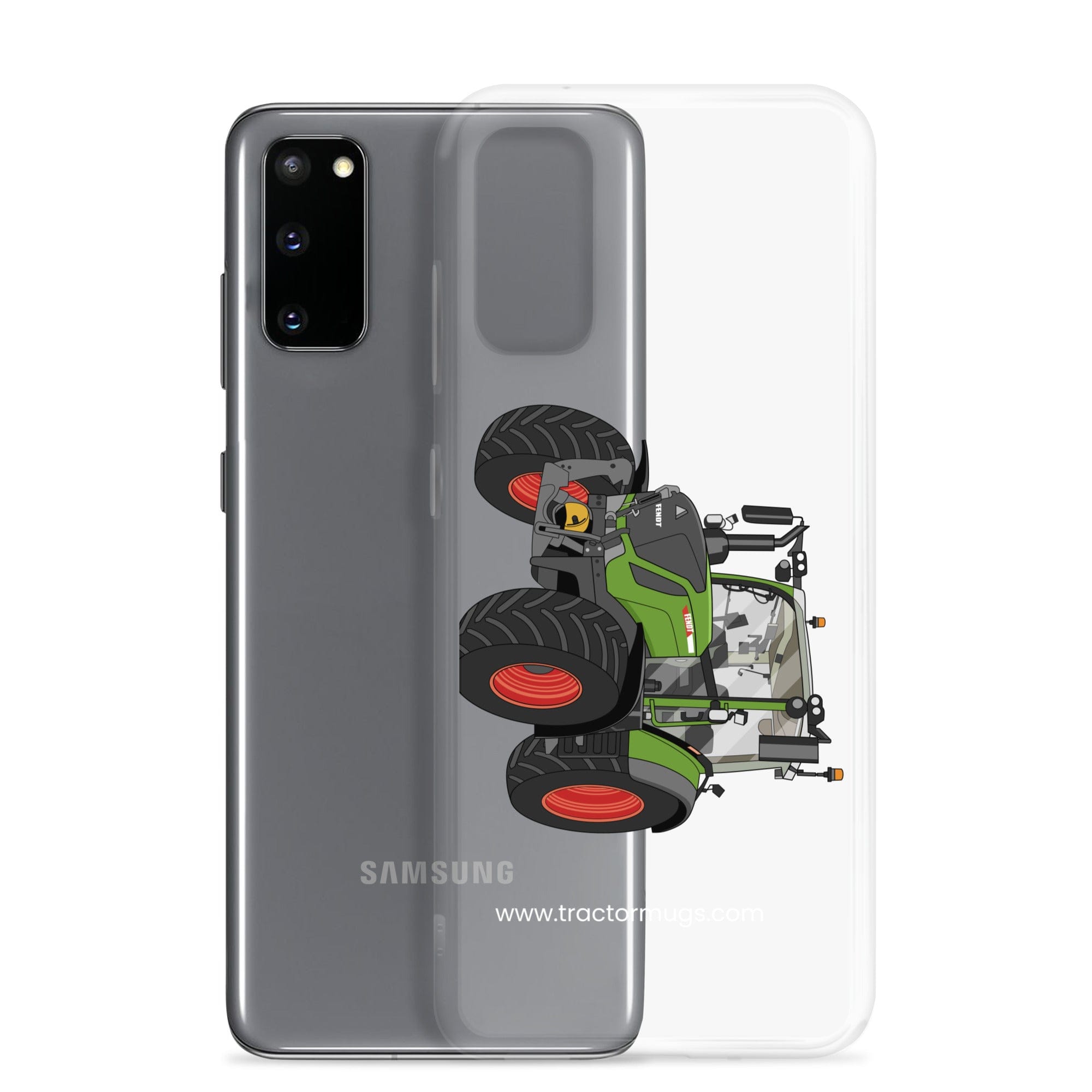 The Tractors Mugs Store Fendt Vario 313  Clear Case for SamsungĀ® Quality Farmers Merch