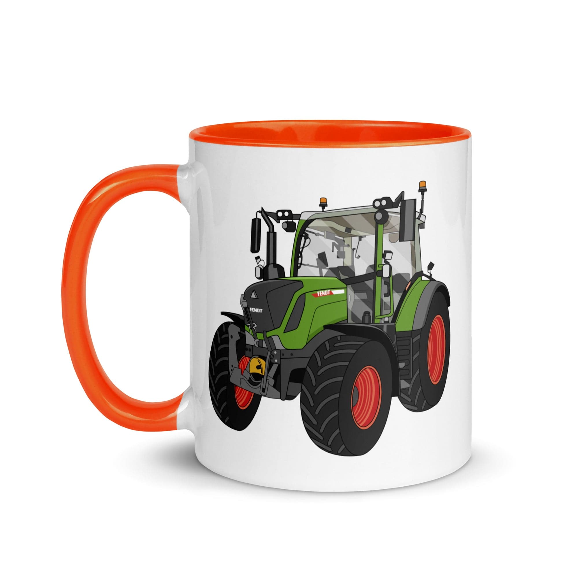 The Tractors Mugs Store Fendt Vario 313 Mug with Color Inside Quality Farmers Merch