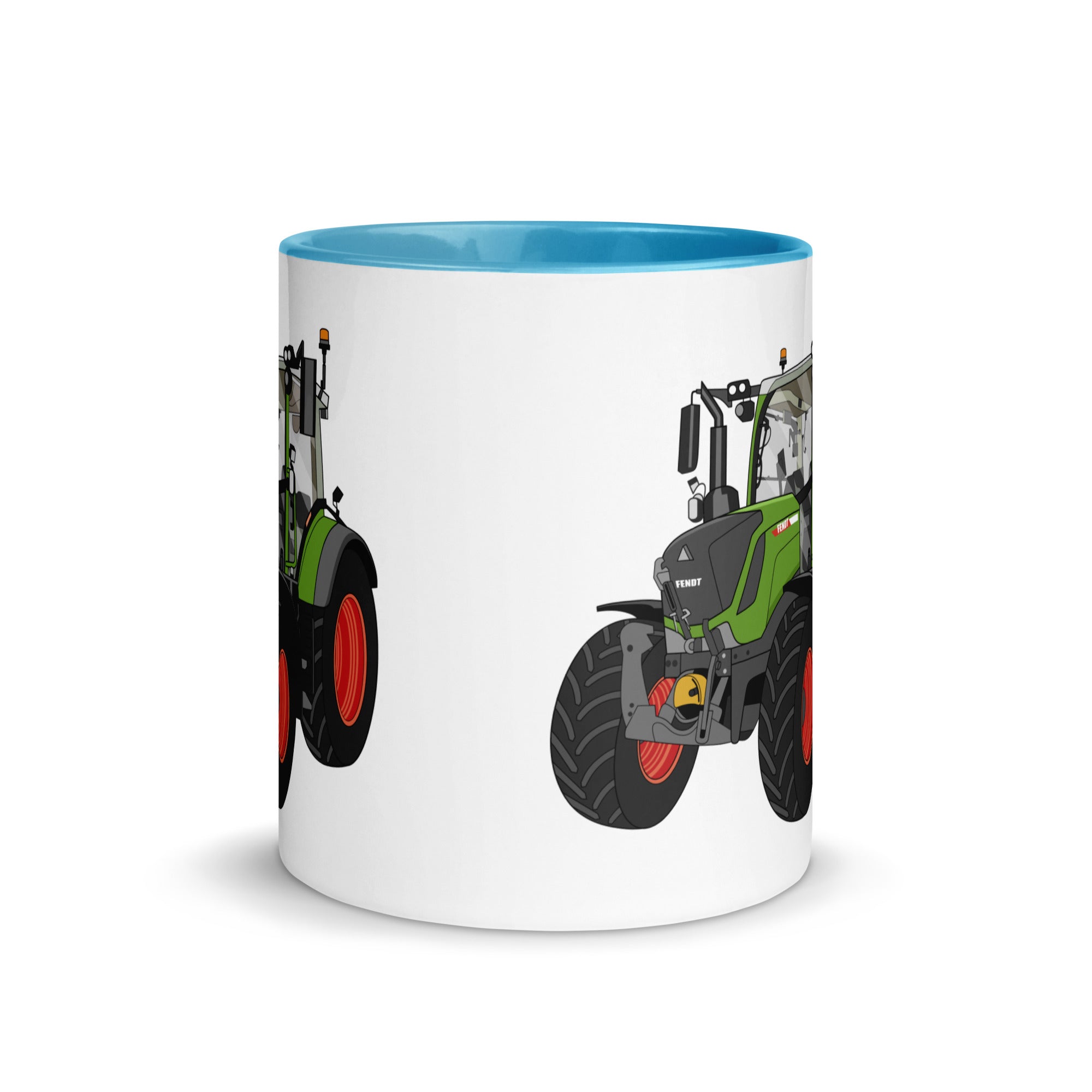 The Tractors Mugs Store Fendt Vario 313 Mug with Color Inside Quality Farmers Merch