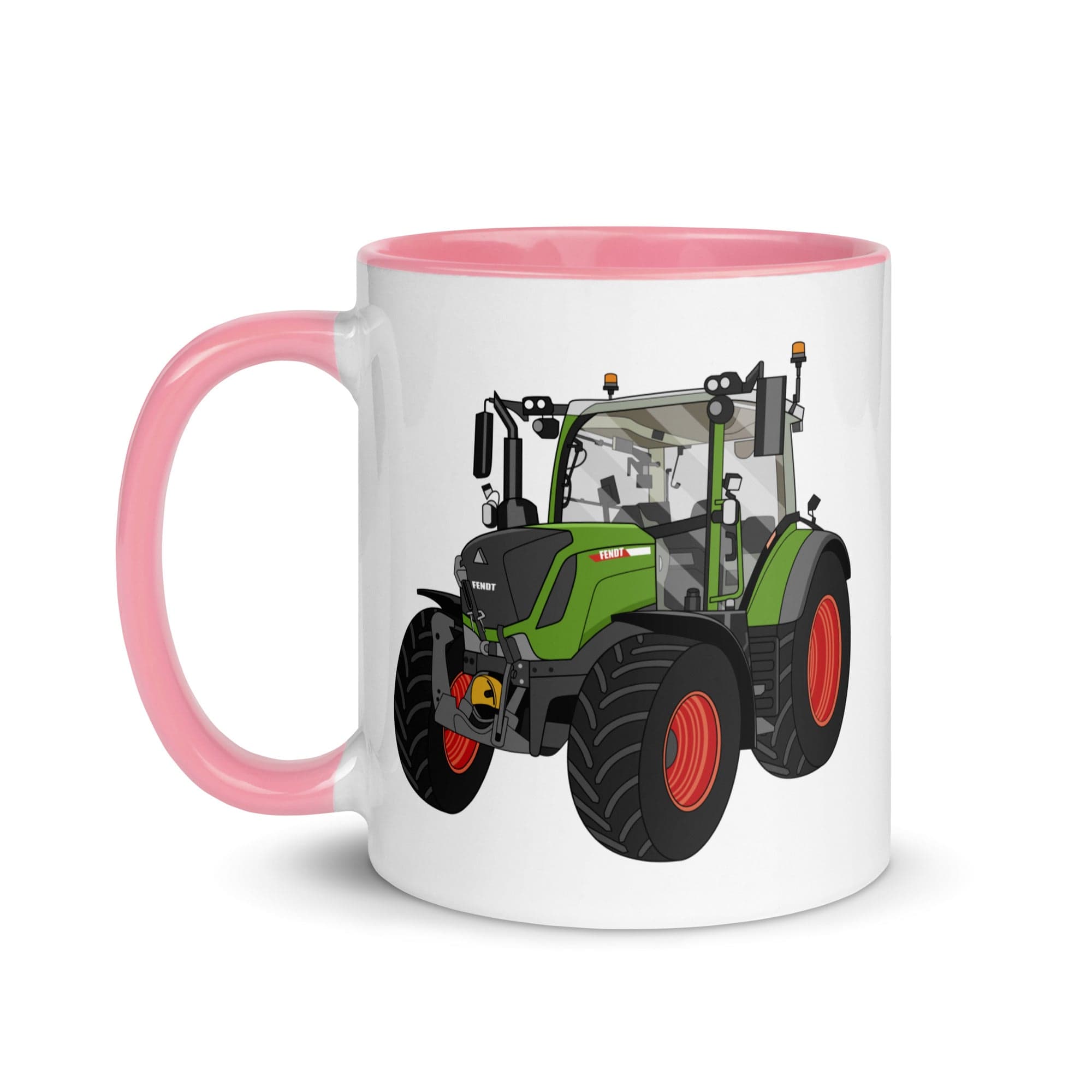 The Tractors Mugs Store Fendt Vario 313 Mug with Color Inside Quality Farmers Merch