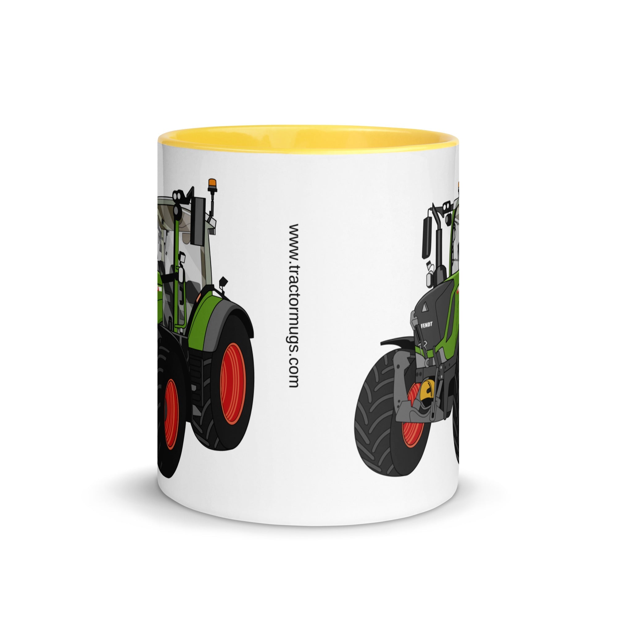 The Tractors Mugs Store Fendt Vario 313 Mug with Color Inside Quality Farmers Merch