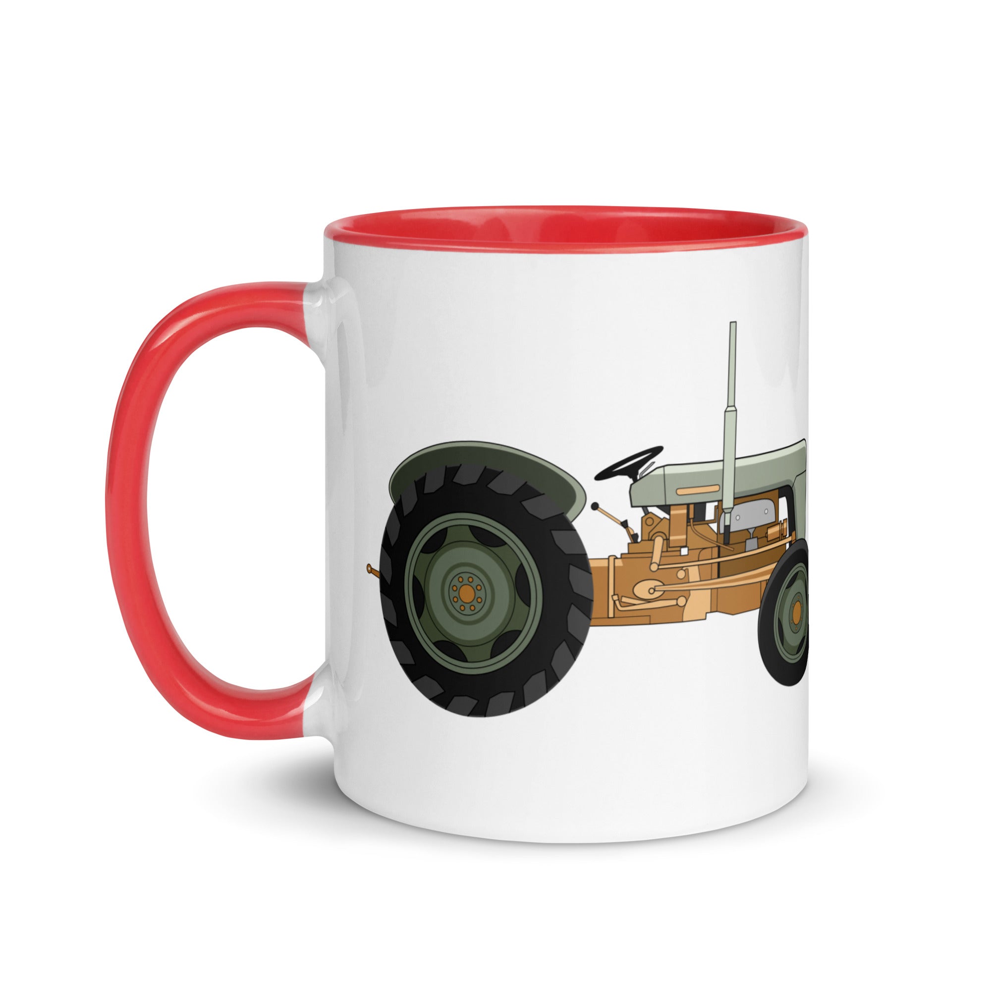 The Tractors Mugs Store Ferguson 35 Copper Belly Mug with Color Inside Quality Farmers Merch