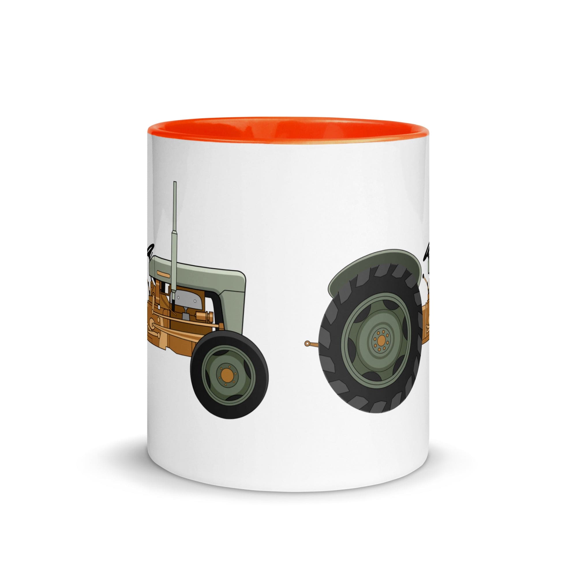 The Tractors Mugs Store Ferguson 35 Copper Belly Mug with Color Inside Quality Farmers Merch