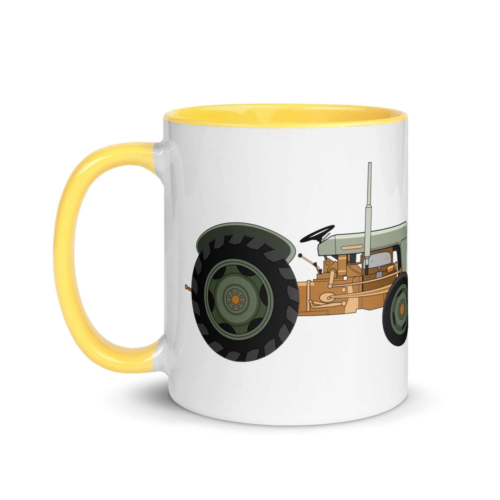 The Tractors Mugs Store Ferguson 35 Copper Belly Mug with Color Inside Quality Farmers Merch