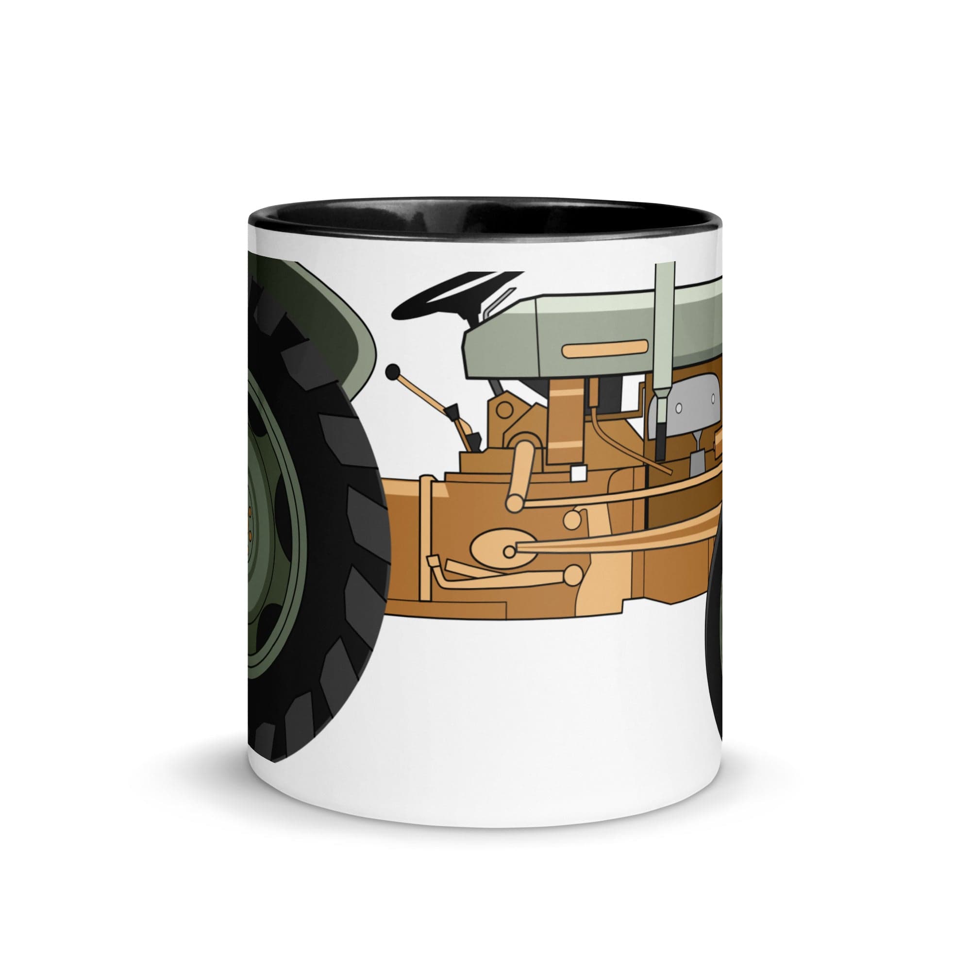 The Tractors Mugs Store Ferguson FE 35 (Copper Belly) 2.0 Mug with Color Inside Quality Farmers Merch