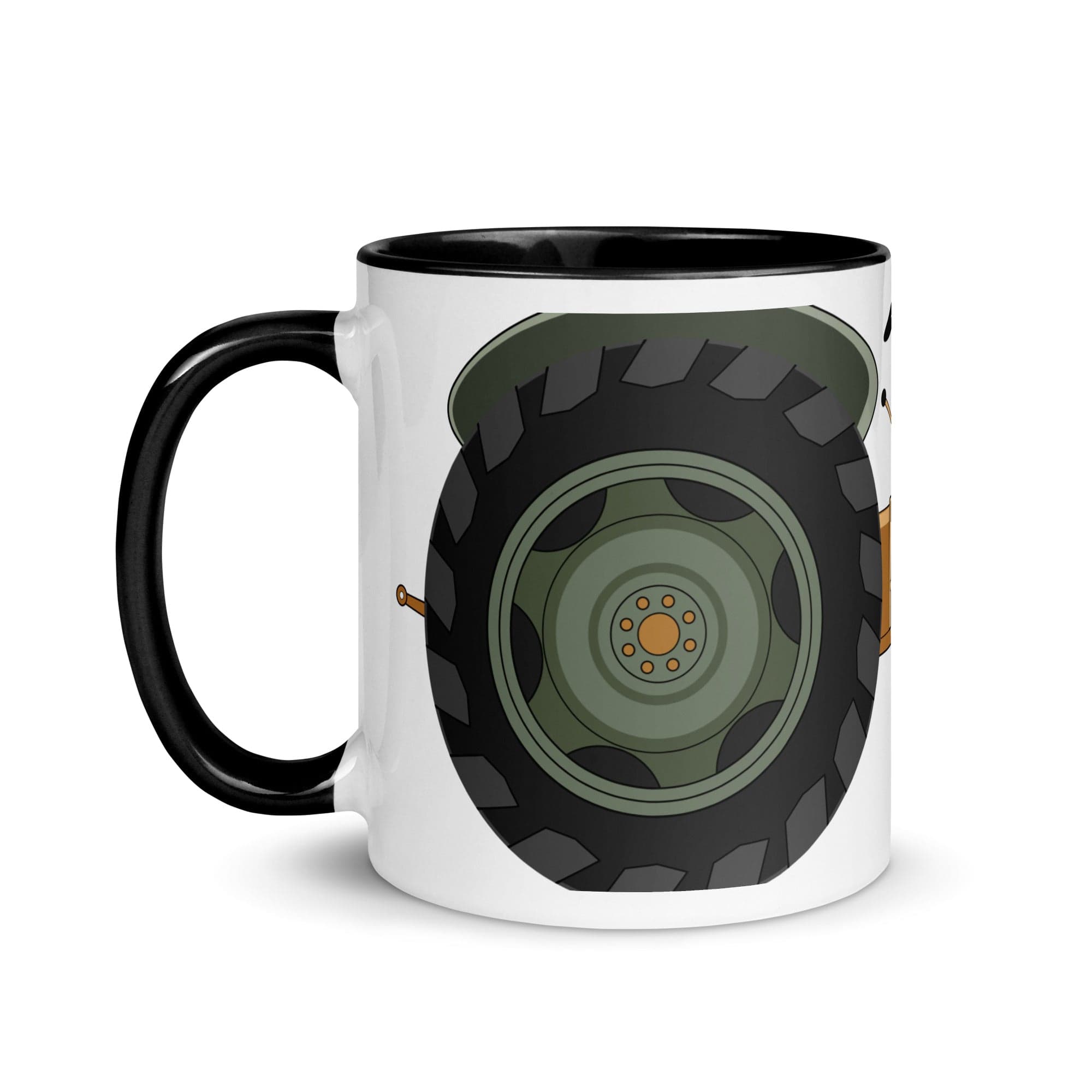 The Tractors Mugs Store Ferguson FE 35 (Copper Belly) 2.0 Mug with Color Inside Quality Farmers Merch