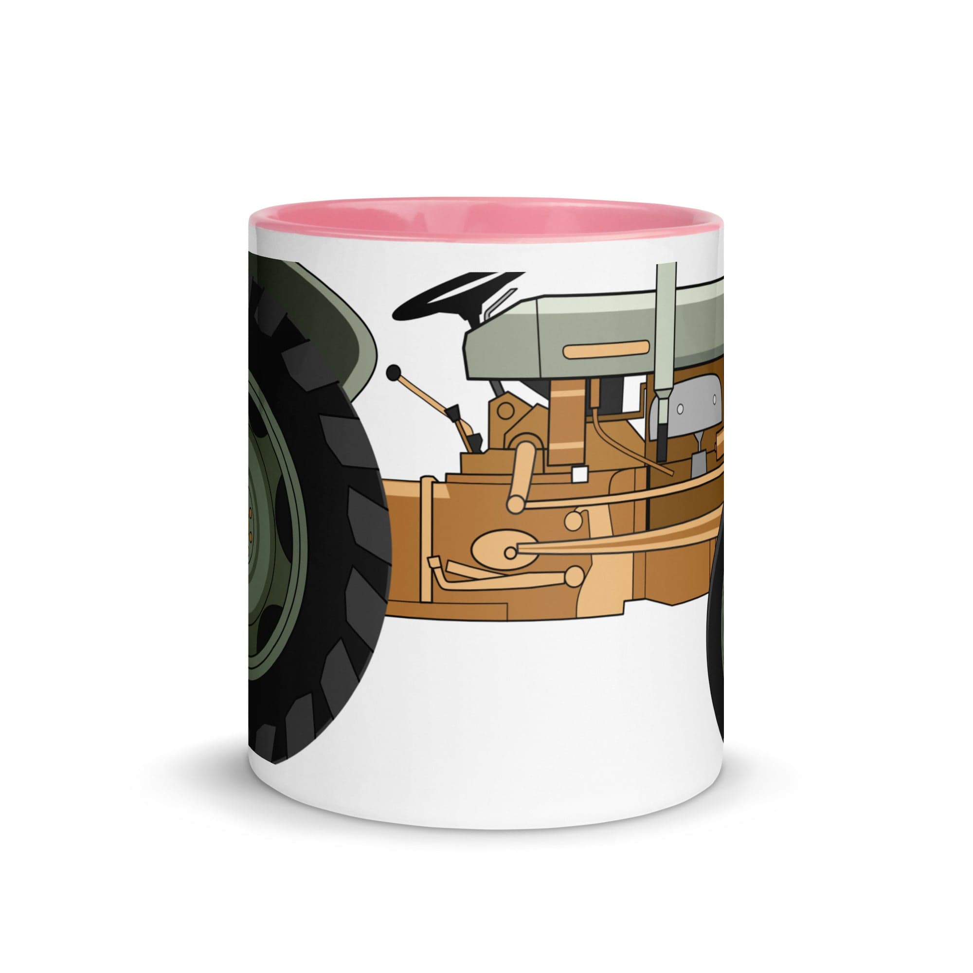 The Tractors Mugs Store Ferguson FE 35 (Copper Belly) 2.0 Mug with Color Inside Quality Farmers Merch