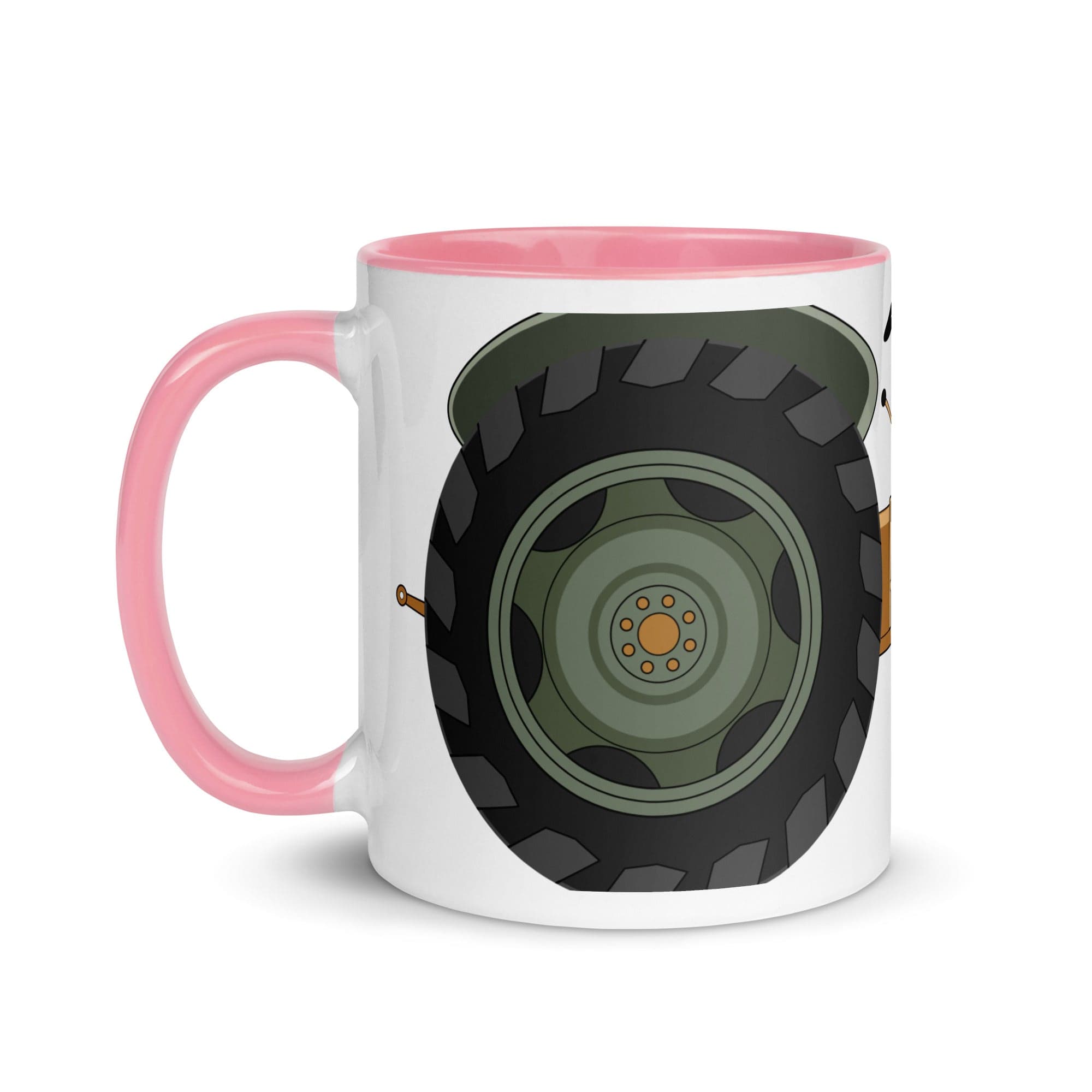The Tractors Mugs Store Ferguson FE 35 (Copper Belly) 2.0 Mug with Color Inside Quality Farmers Merch