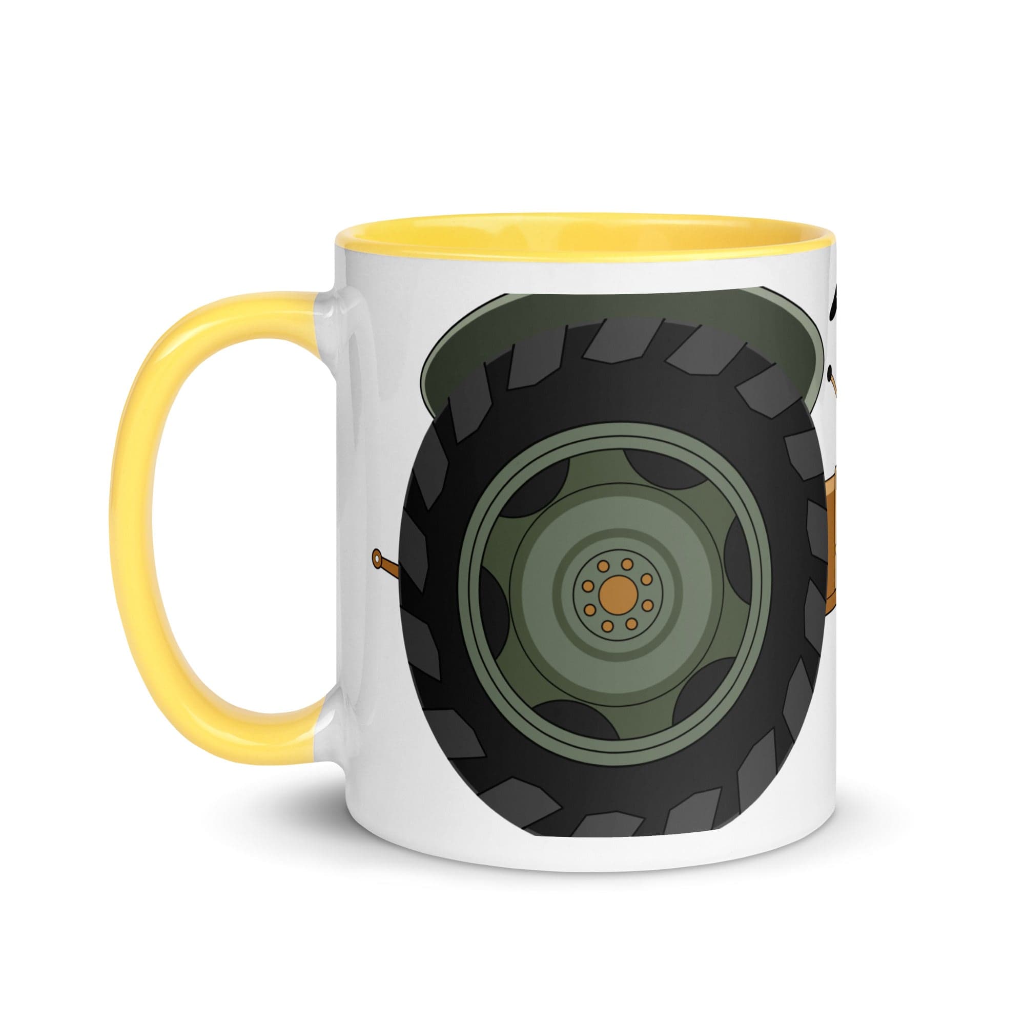 The Tractors Mugs Store Ferguson FE 35 (Copper Belly) 2.0 Mug with Color Inside Quality Farmers Merch