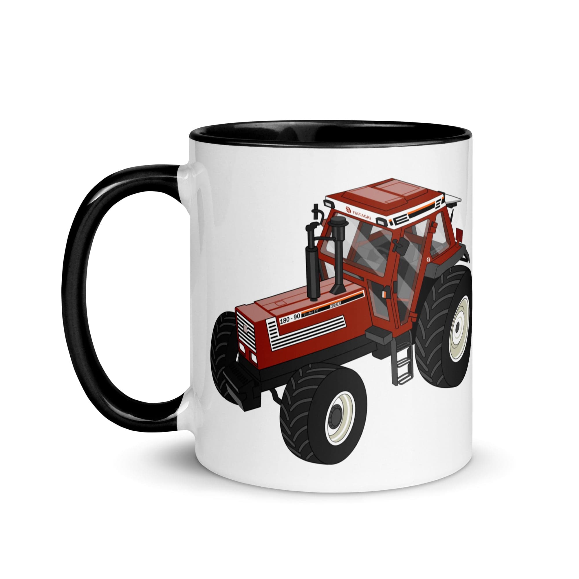 The Tractors Mugs Store Fiat180-90 Mug with Color Inside Quality Farmers Merch