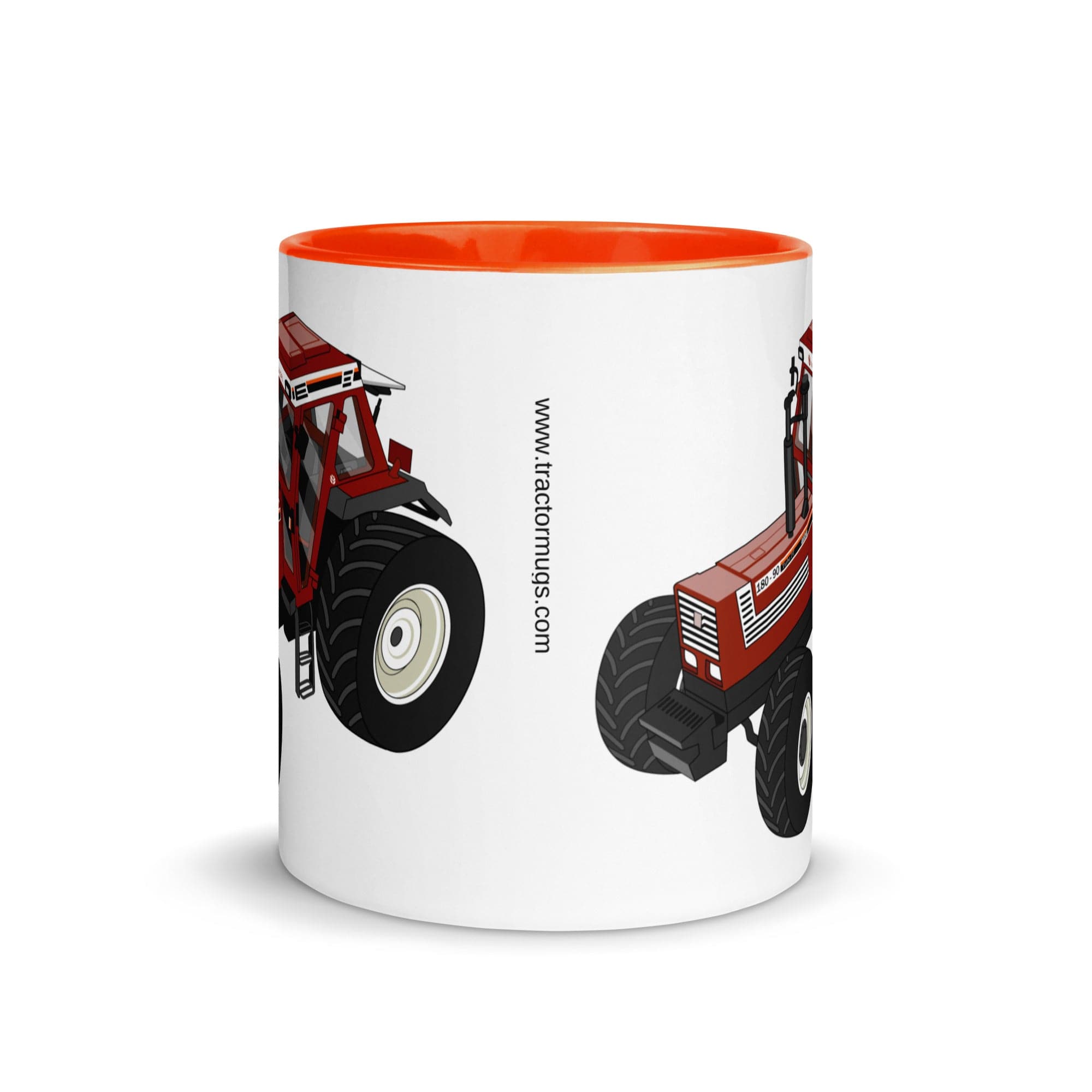 The Tractors Mugs Store Fiat180-90 Mug with Color Inside Quality Farmers Merch