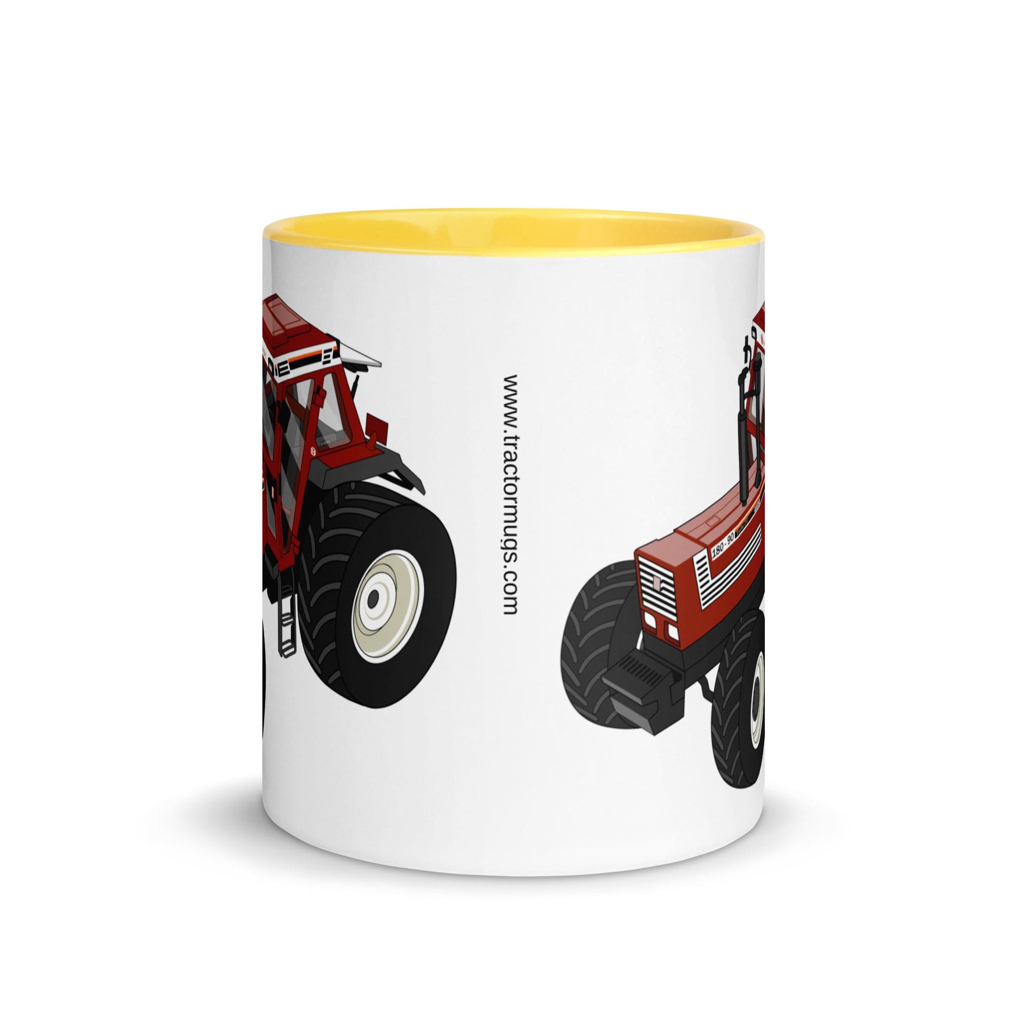 The Tractors Mugs Store Fiat180-90 Mug with Color Inside Quality Farmers Merch