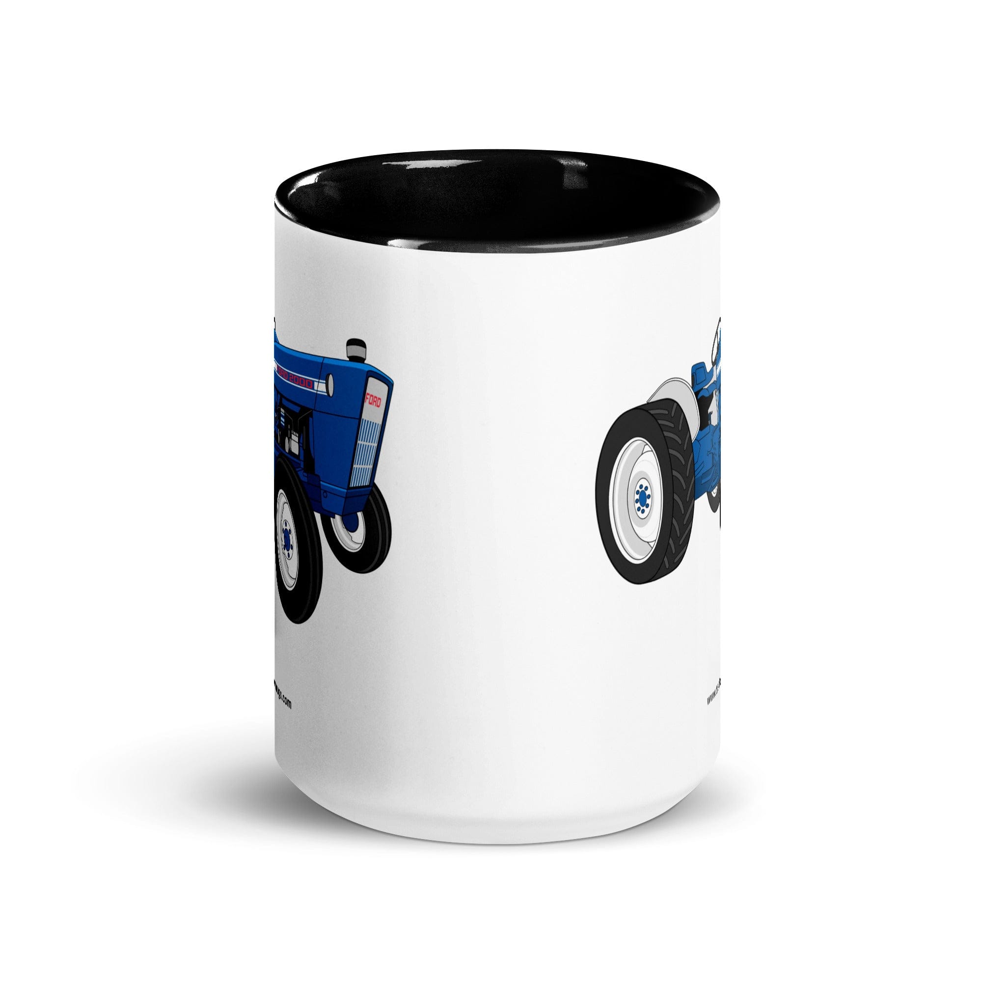 The Tractors Mugs Store Ford 2000 (1963) Mug with Color Inside Quality Farmers Merch