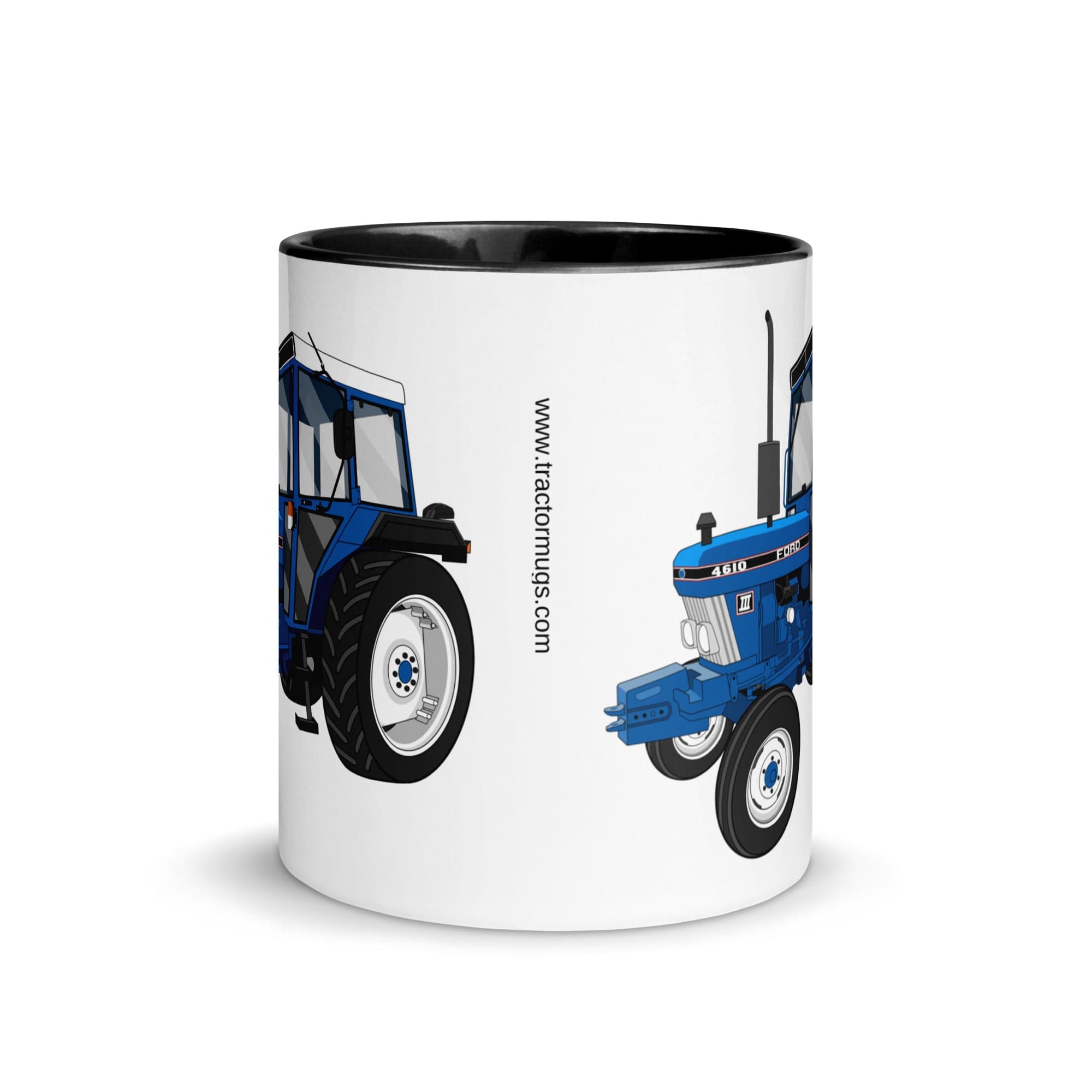The Tractors Mugs Store Ford 4610 2WD Mug with Color Inside Quality Farmers Merch