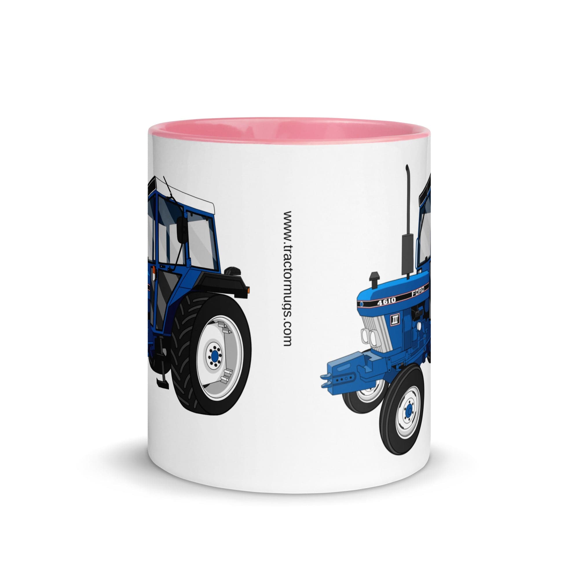 The Tractors Mugs Store Ford 4610 2WD Mug with Color Inside Quality Farmers Merch