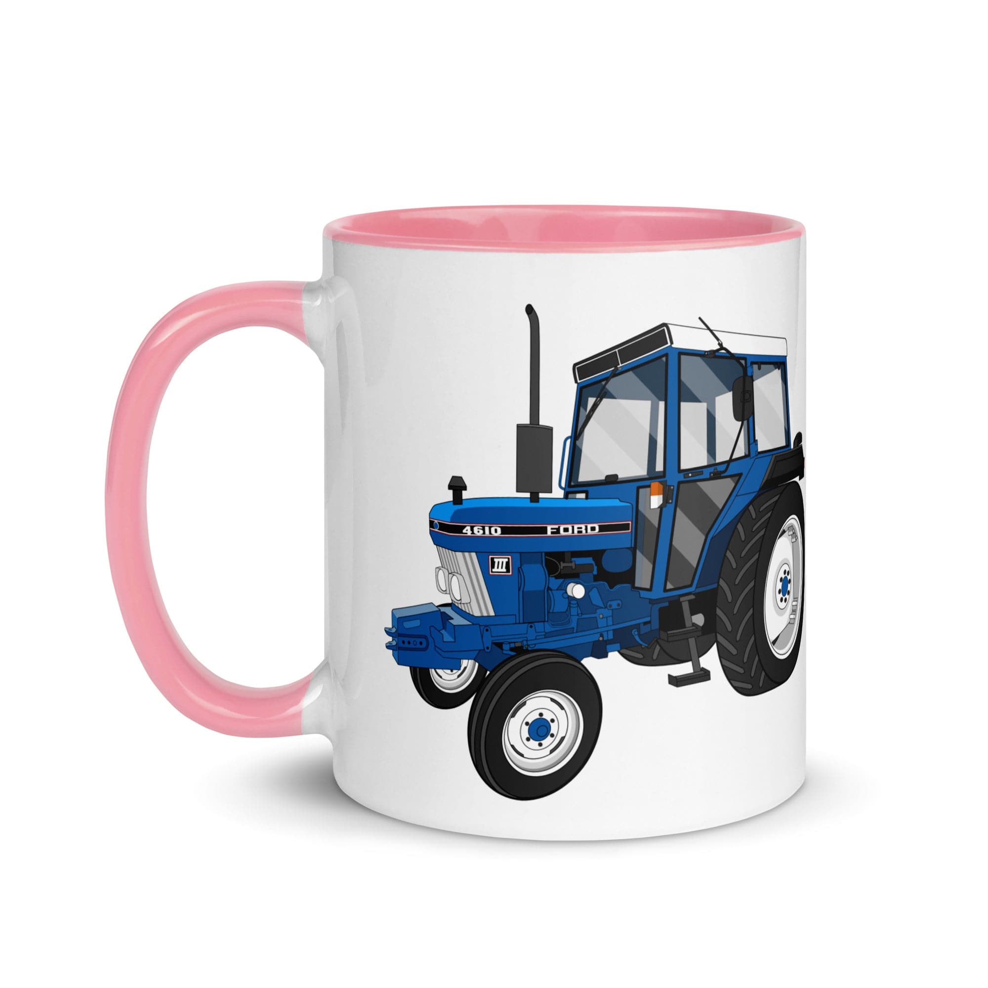 The Tractors Mugs Store Ford 4610 2WD Mug with Color Inside Quality Farmers Merch