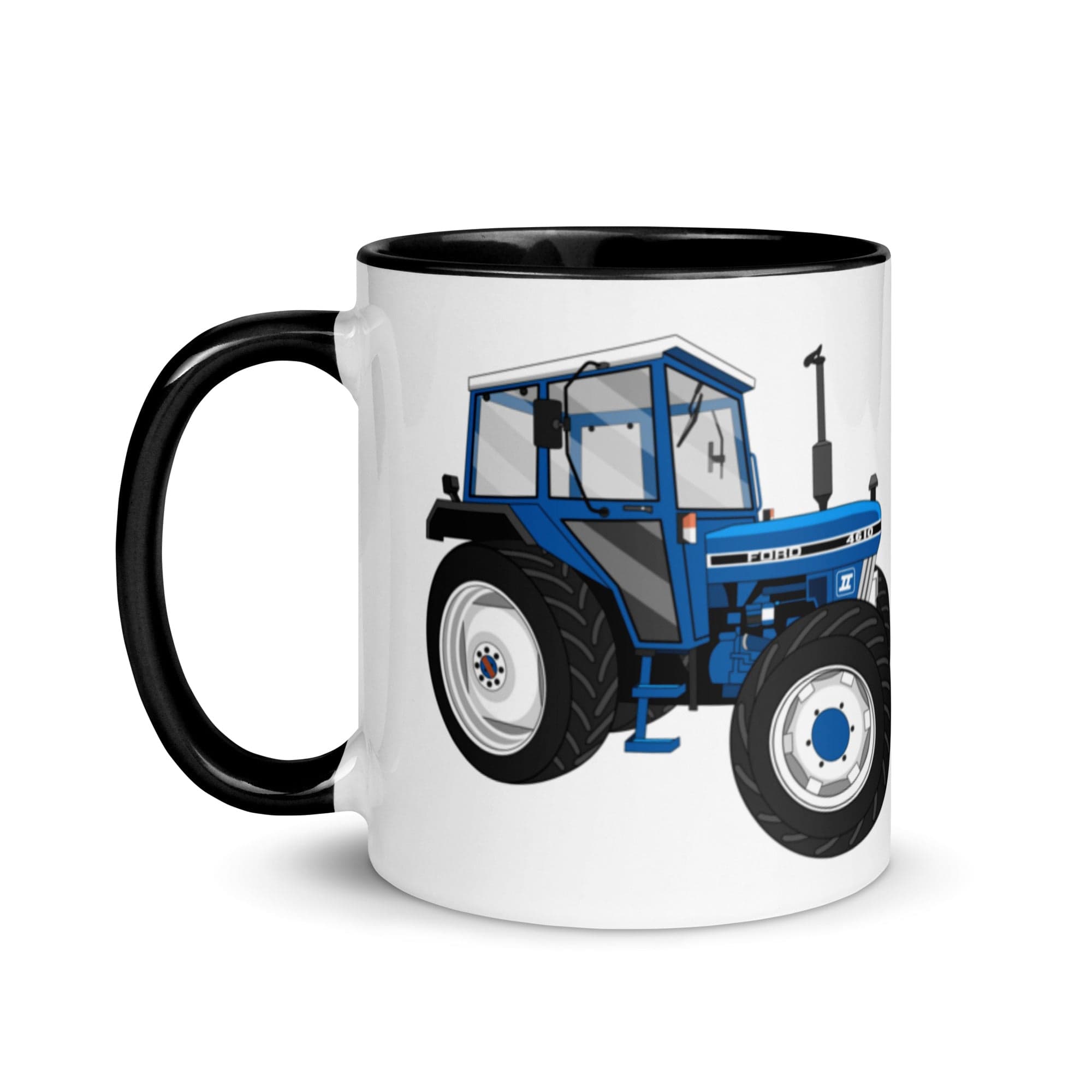 The Tractors Mugs Store Ford 4610 4WD Mug with Color Inside Quality Farmers Merch