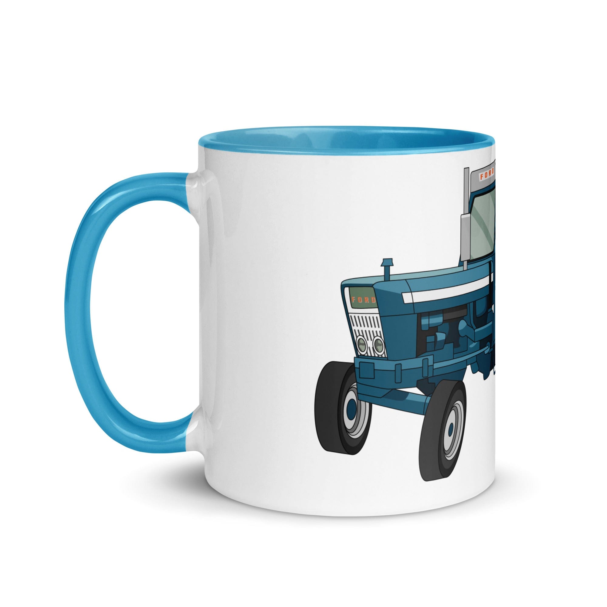 The Tractors Mugs Store Ford 5000 Mug with Color Inside Quality Farmers Merch