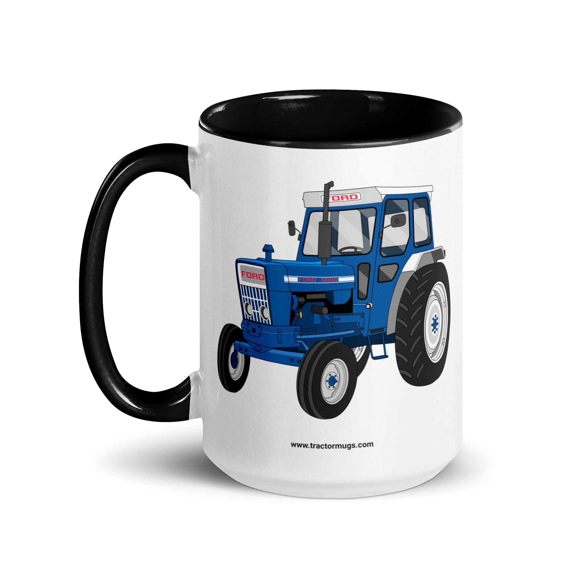 The Tractors Mugs Store Ford 5000 | Mug with Color Inside Quality Farmers Merch