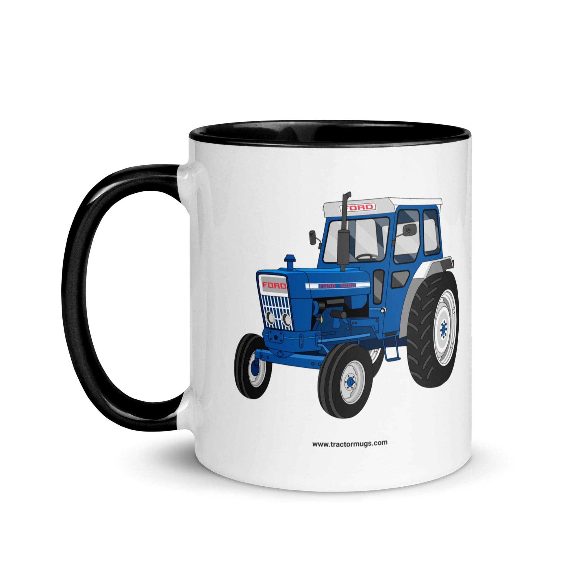The Tractors Mugs Store Ford 5000 | Mug with Color Inside Quality Farmers Merch