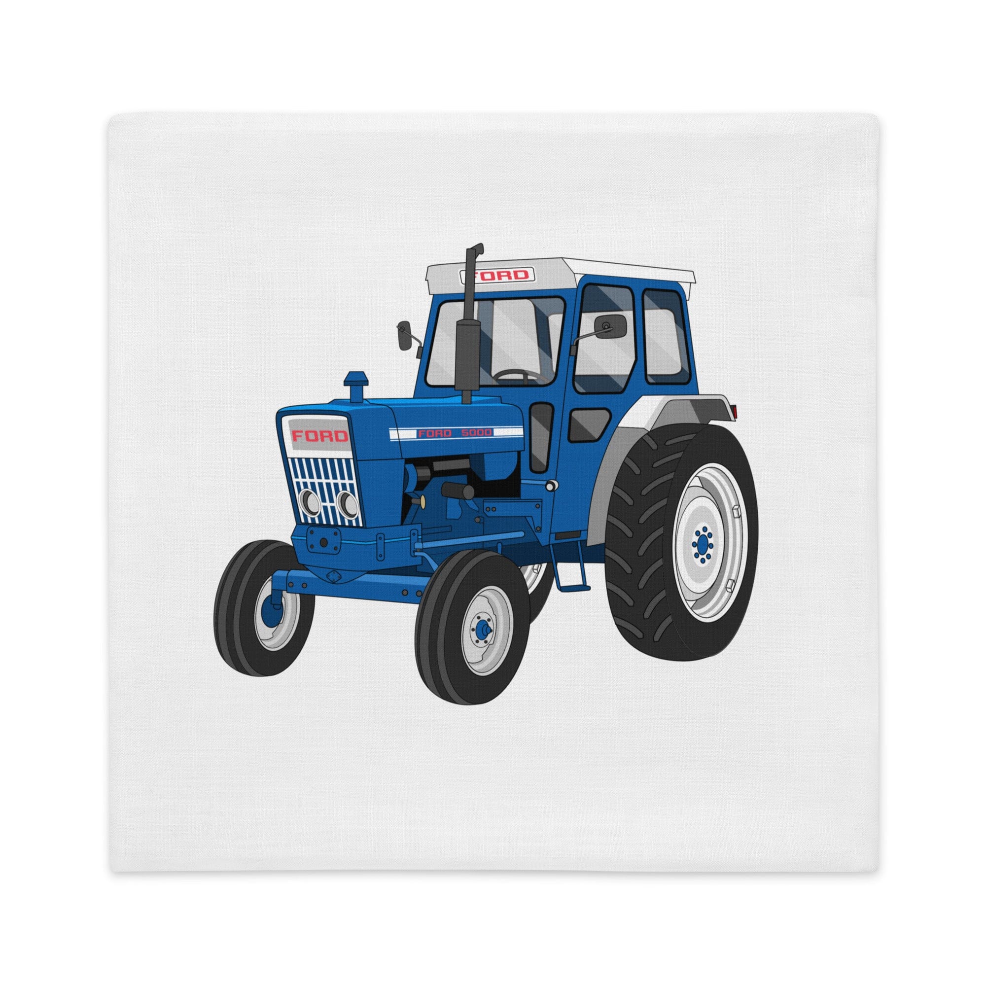 The Tractors Mugs Store Ford 5000 | Premium Pillow Case Quality Farmers Merch