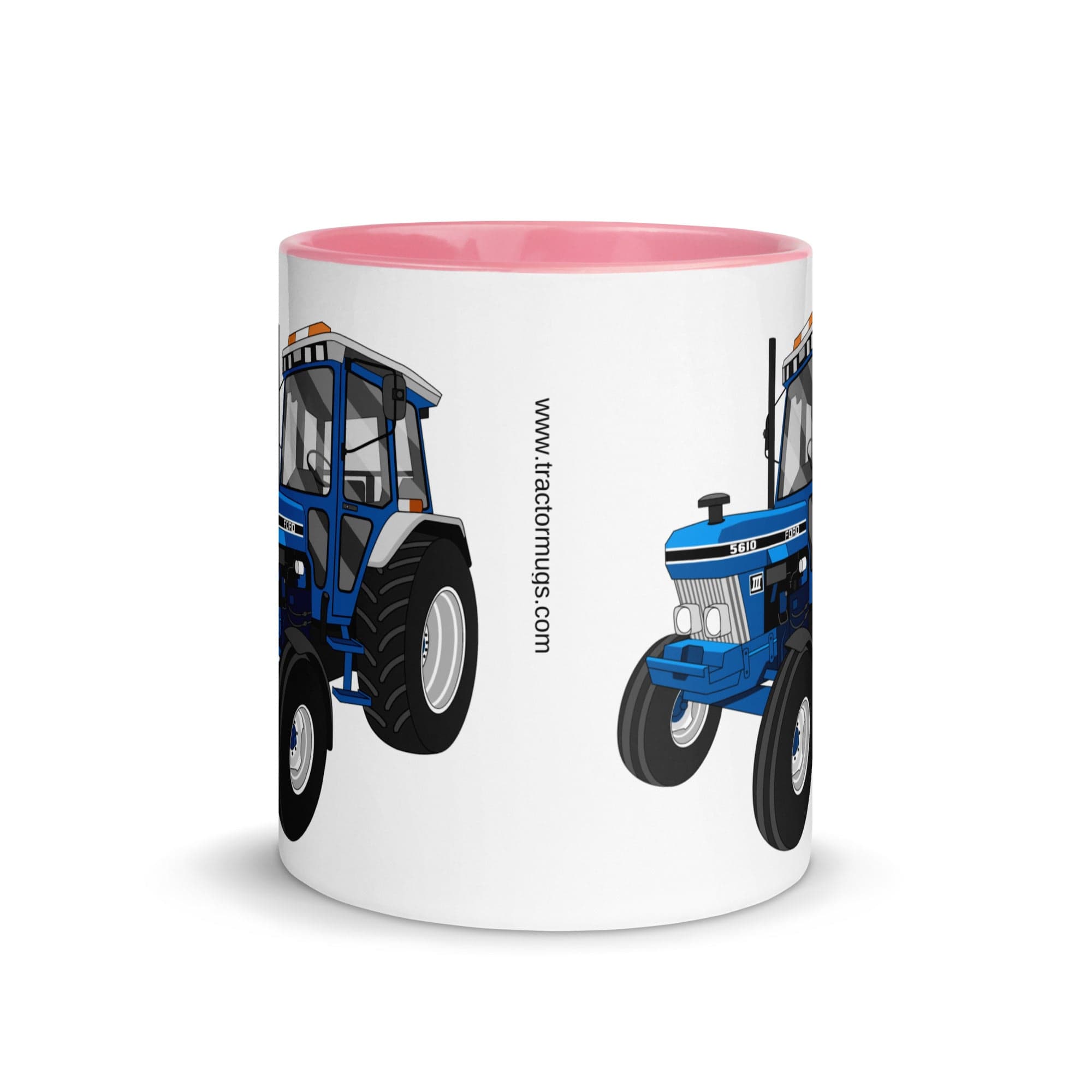 The Tractors Mugs Store Ford 5610 Mug with Color Inside Quality Farmers Merch