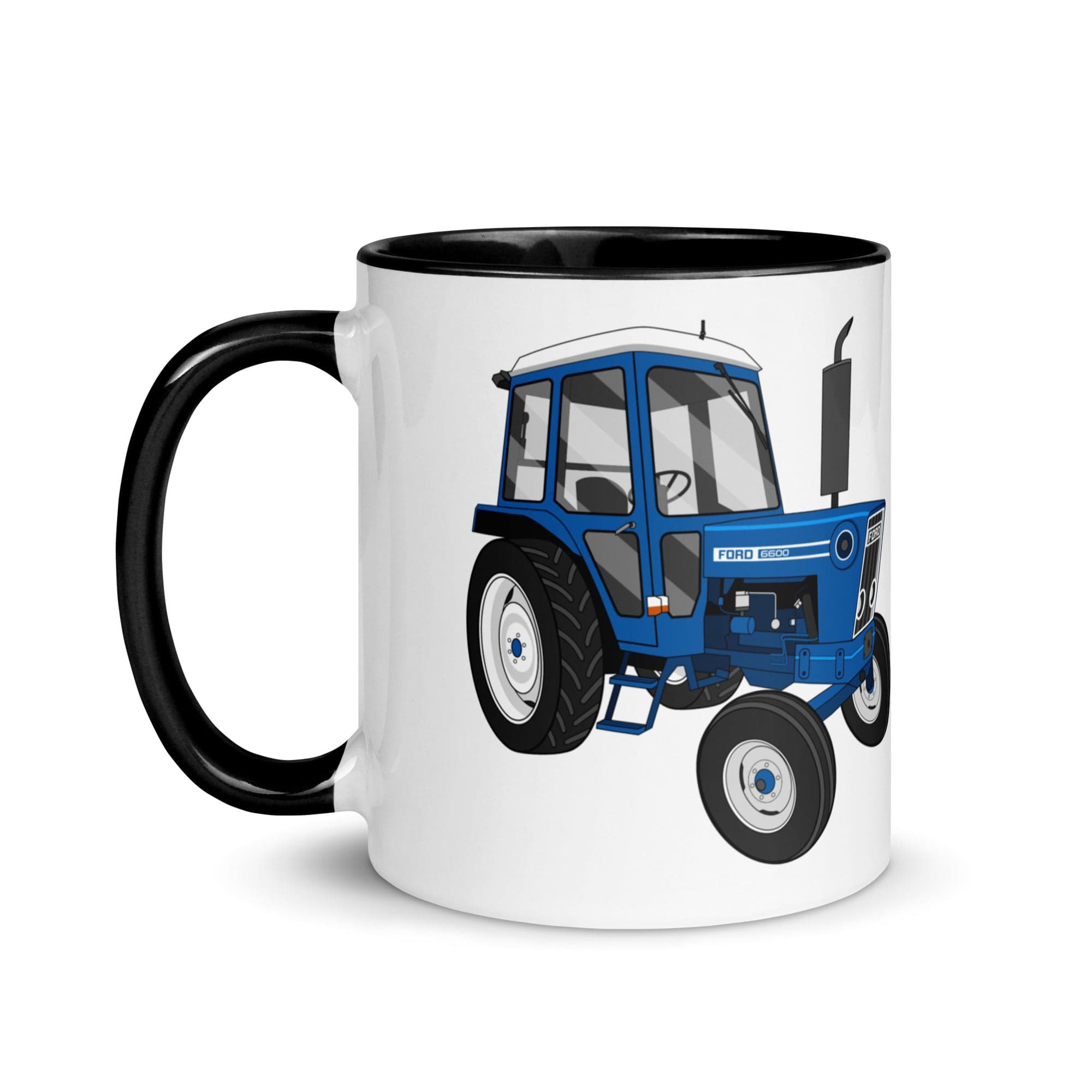 The Tractors Mugs Store Ford 6600 Mug with Color Inside Quality Farmers Merch