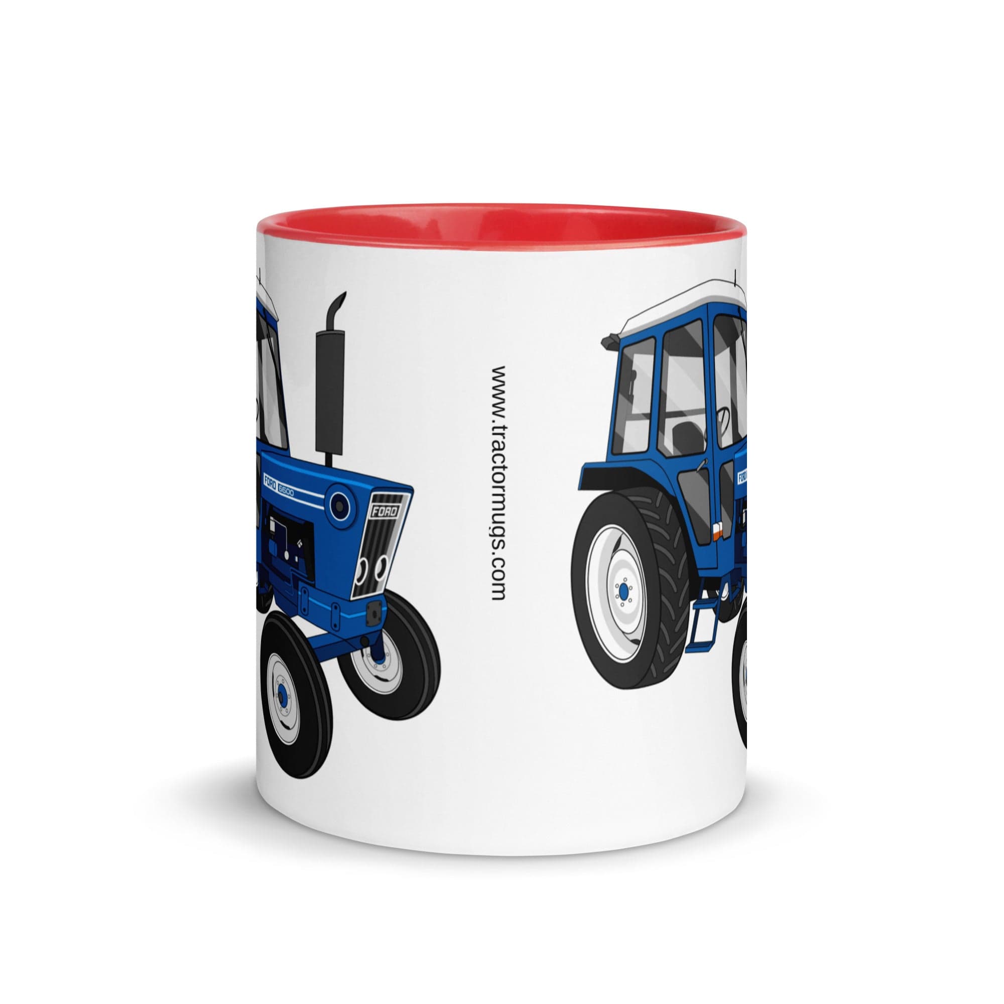 The Tractors Mugs Store Ford 6600 Mug with Color Inside Quality Farmers Merch