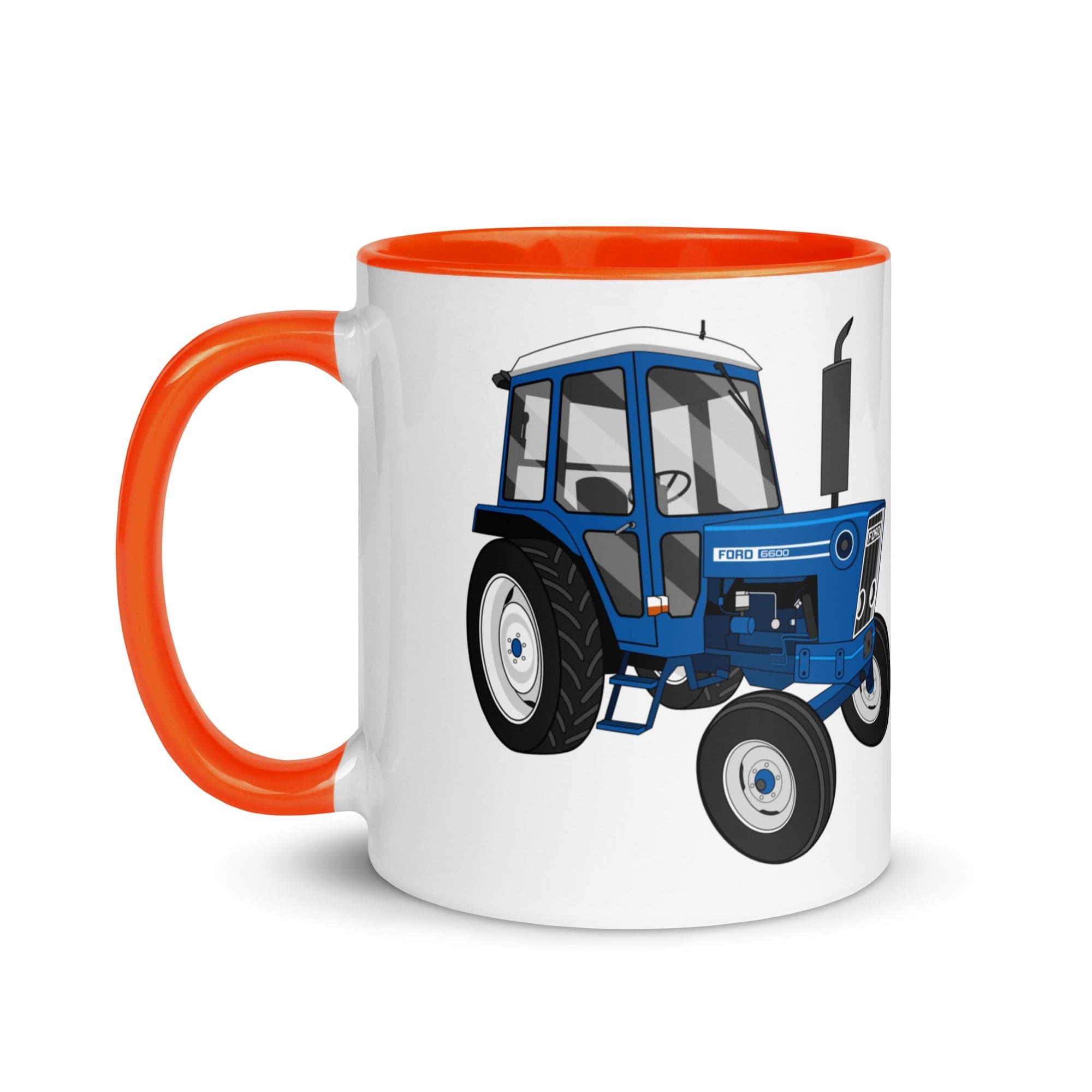 The Tractors Mugs Store Ford 6600 Mug with Color Inside Quality Farmers Merch