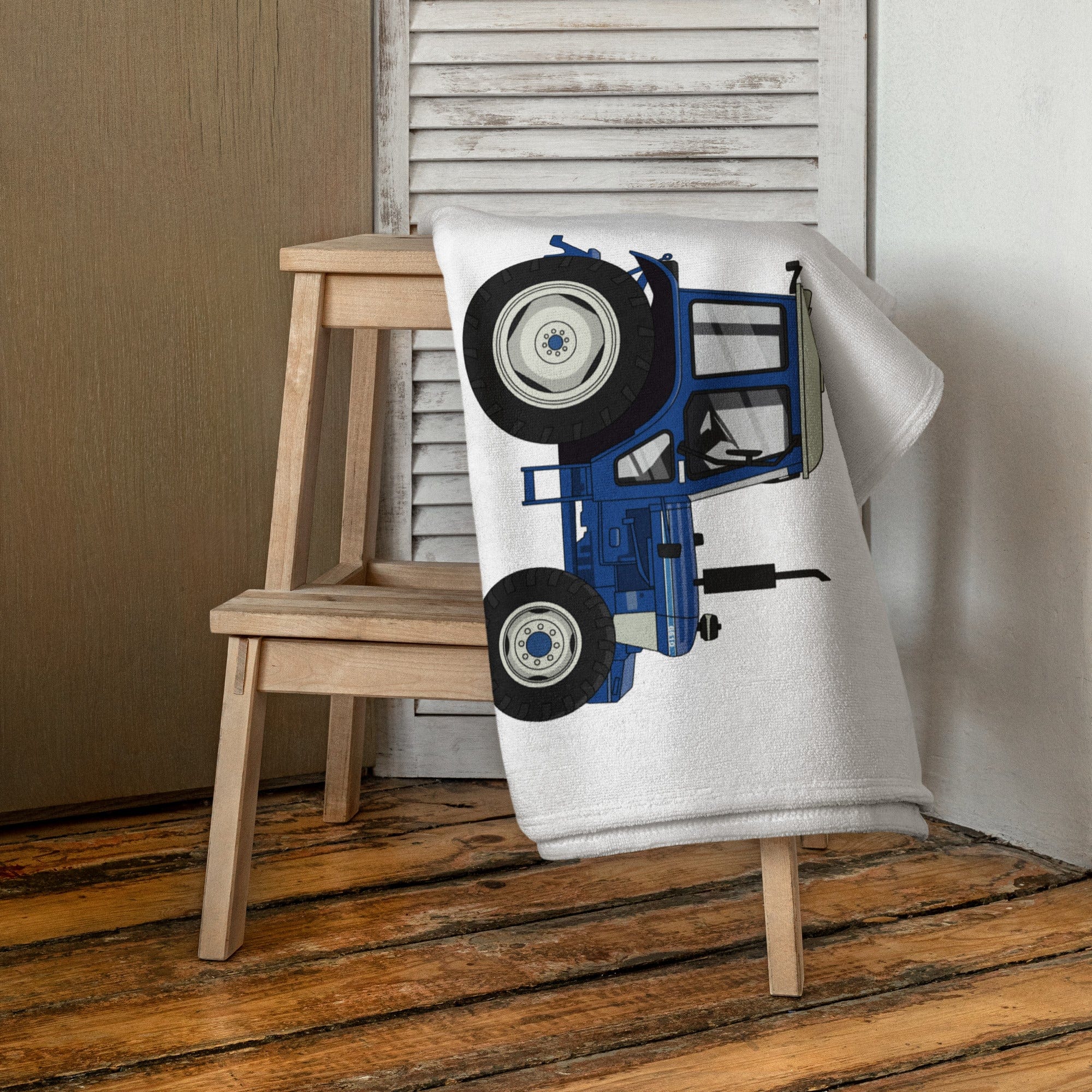 The Tractors Mugs Store Ford 6610 Towel Quality Farmers Merch