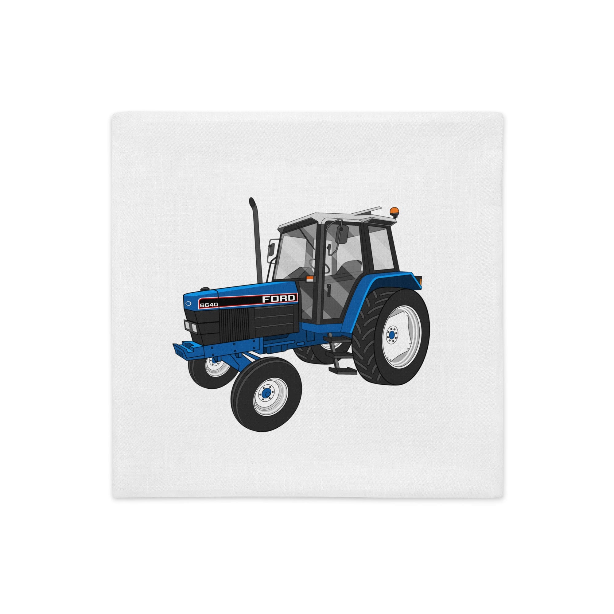 The Tractors Mugs Store Ford 6640 2WD | Premium Pillow Case Quality Farmers Merch