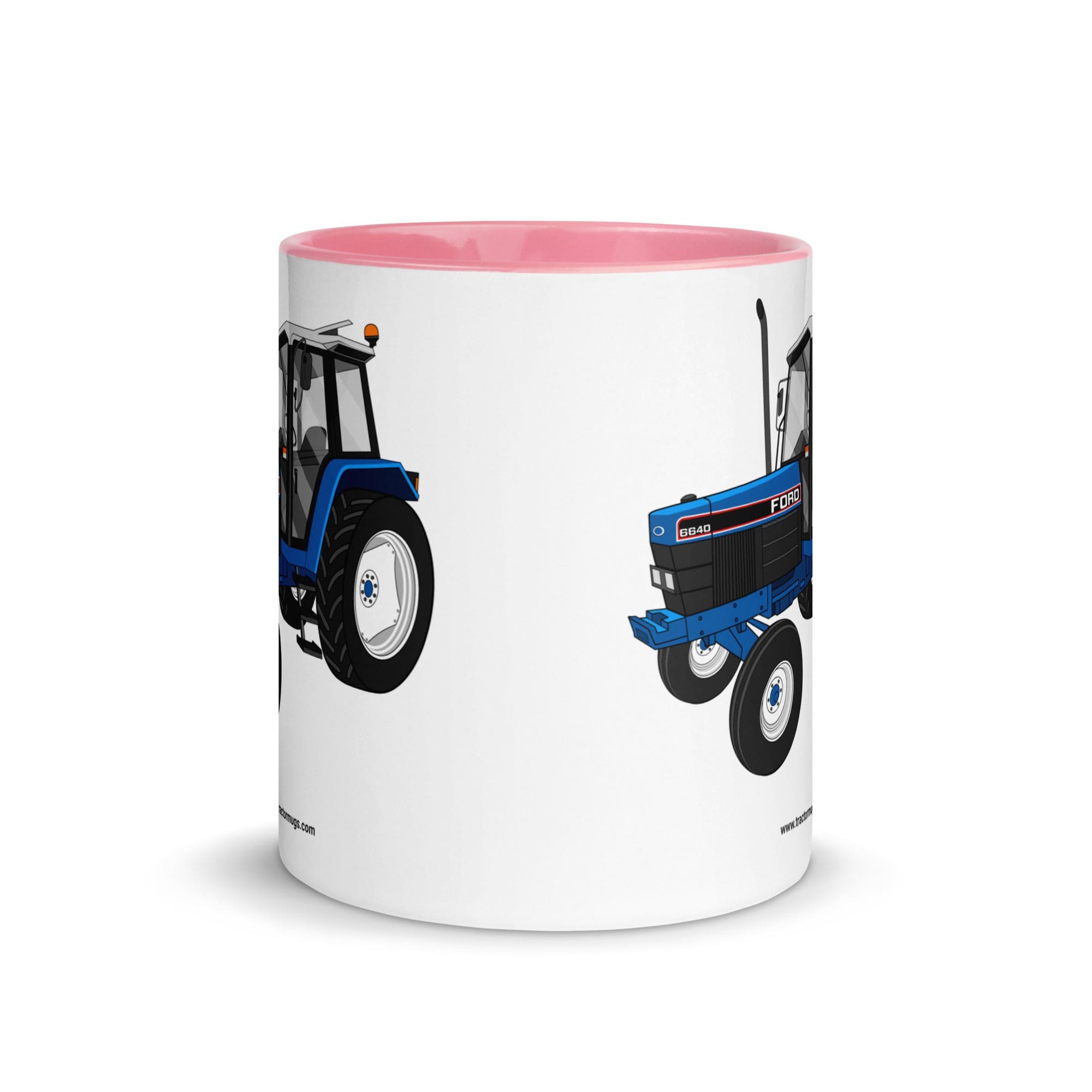 The Tractors Mugs Store Ford 6640 SE 2WD | Mug with Color Inside Quality Farmers Merch