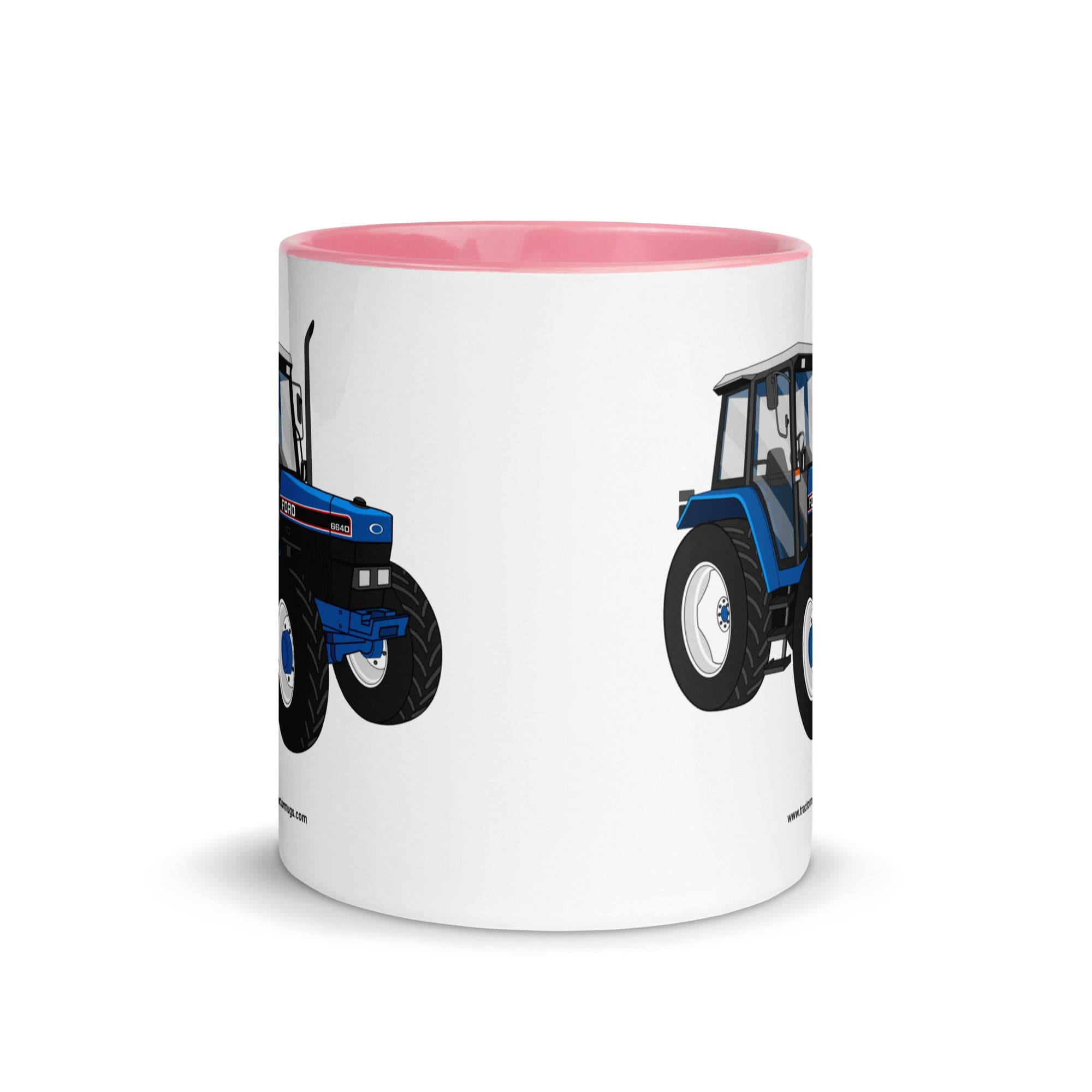 The Tractors Mugs Store Ford 6640 SE 4WD | Mug with Color Inside Quality Farmers Merch