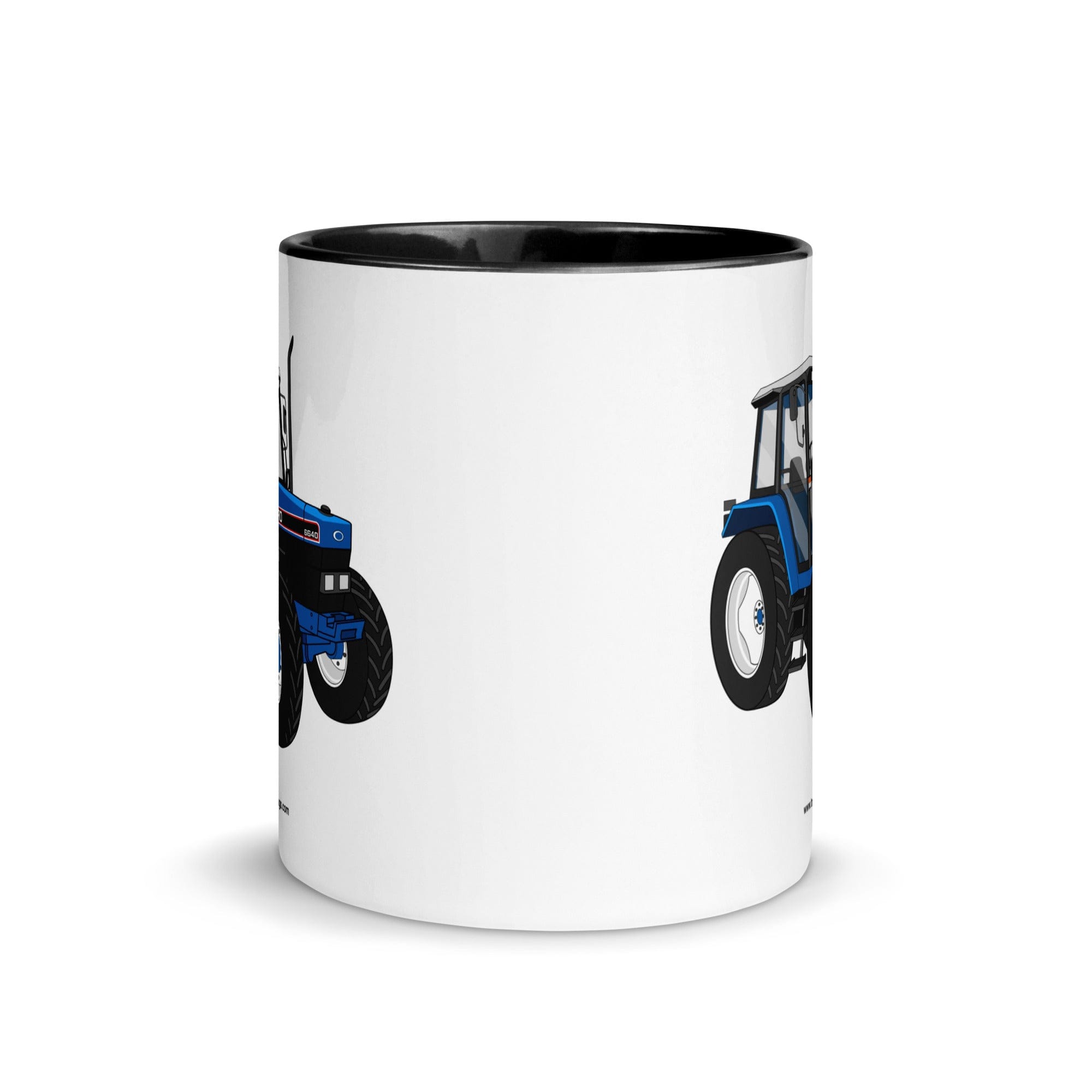 The Tractors Mugs Store Ford 6640 SE 4WD | Mug with Color Inside Quality Farmers Merch