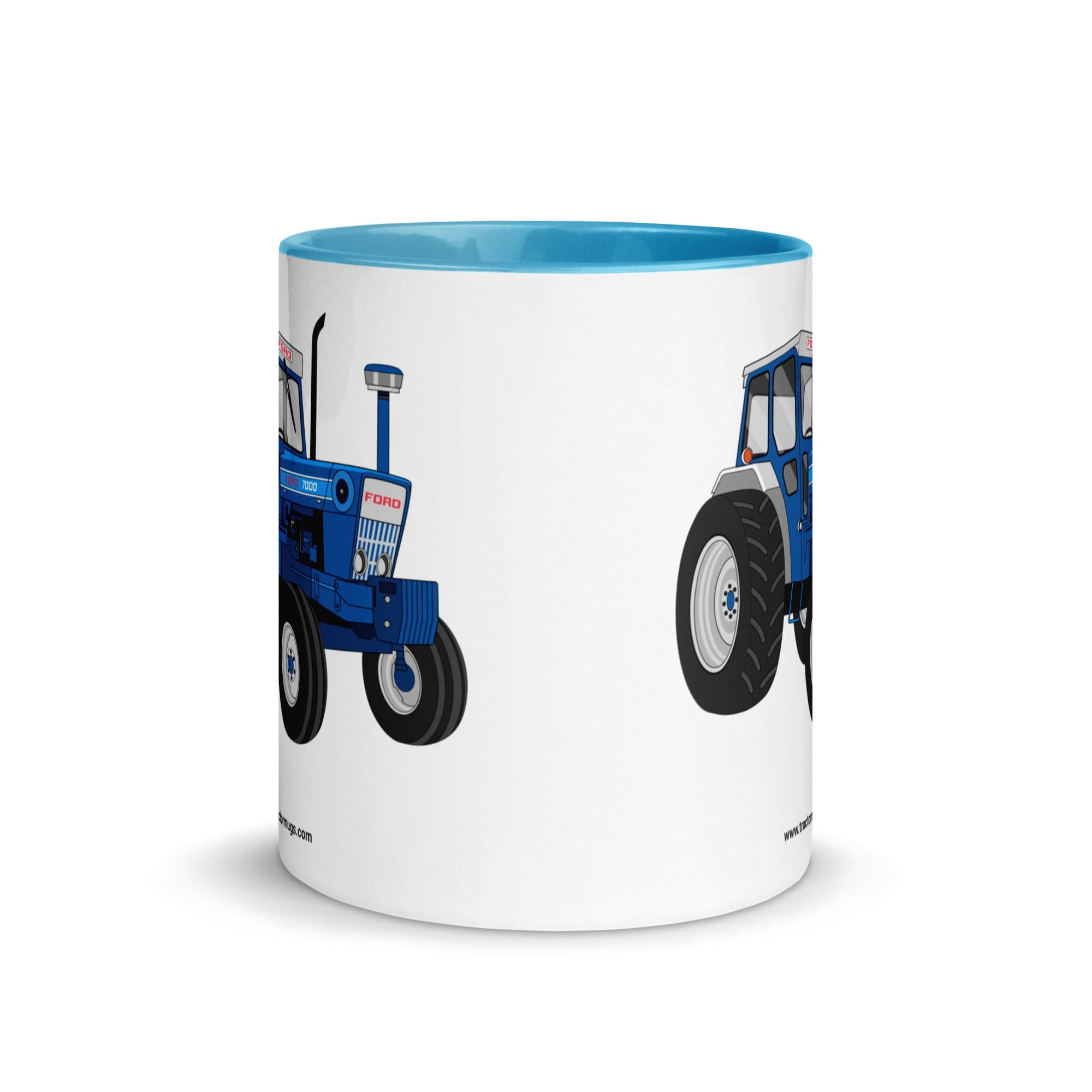 The Tractors Mugs Store Ford 7000 | Mug with Color Inside Quality Farmers Merch