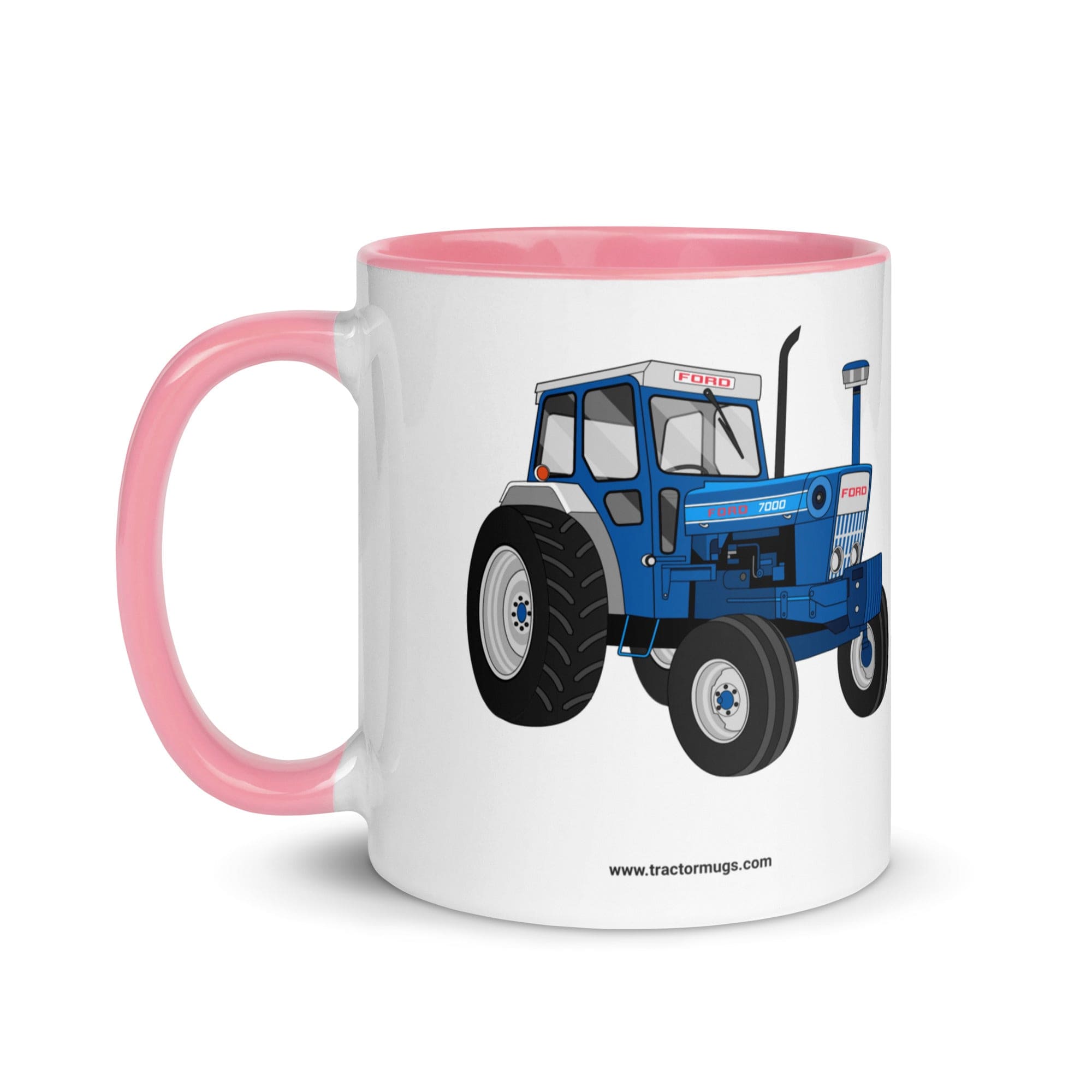 The Tractors Mugs Store Ford 7000 | Mug with Color Inside Quality Farmers Merch