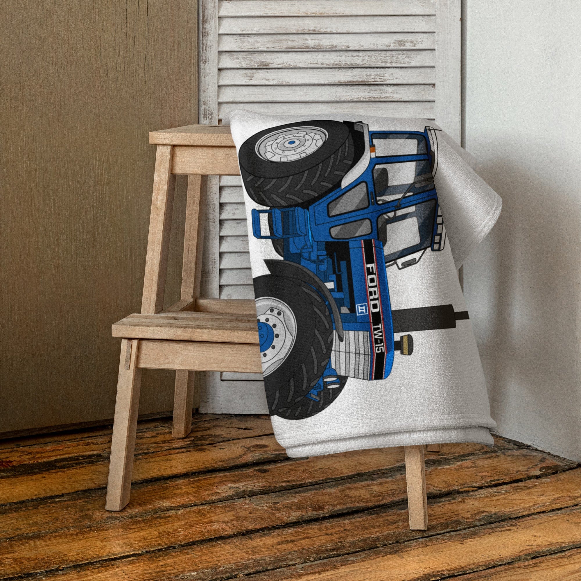The Tractors Mugs Store Ford TW 15 | Towel Quality Farmers Merch