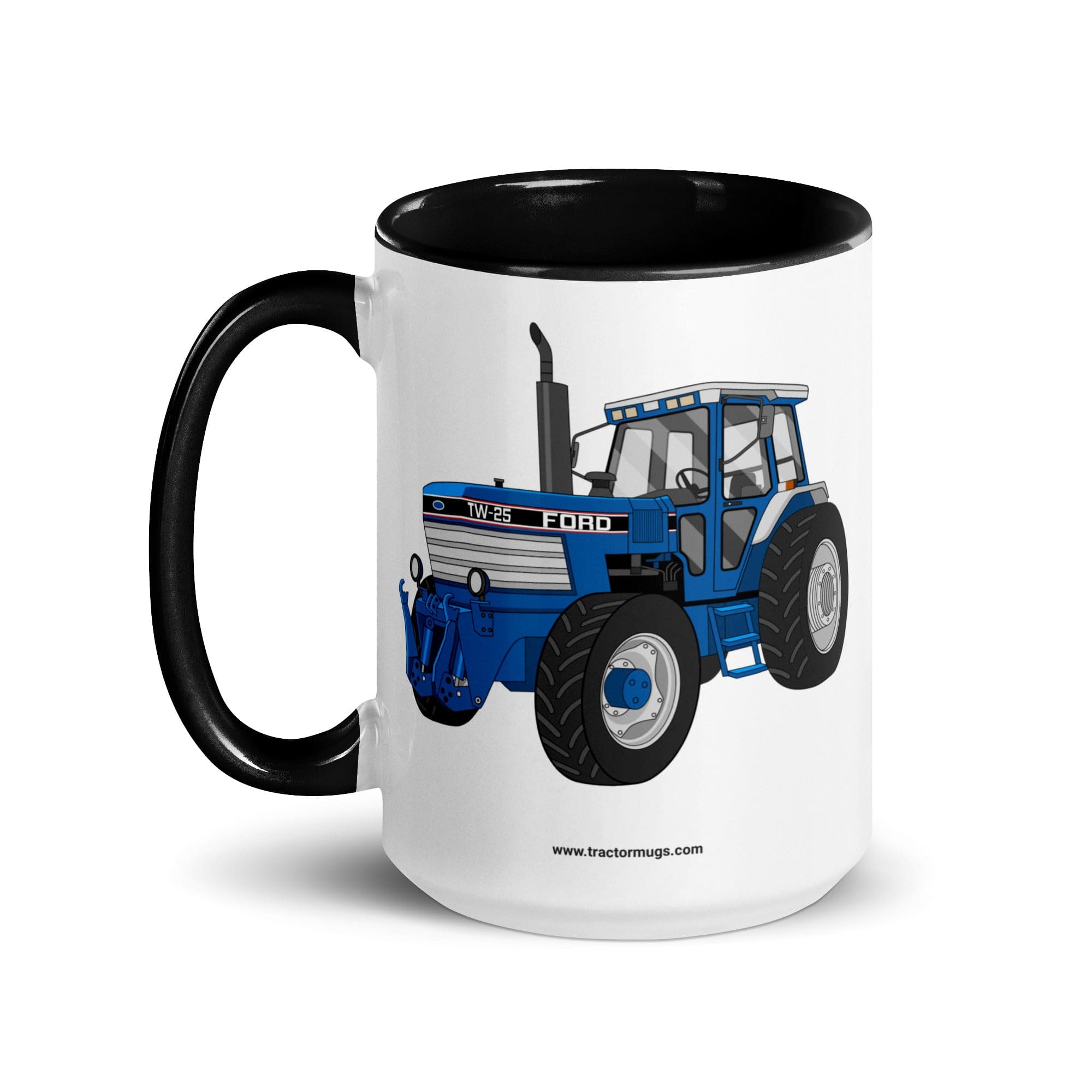 The Tractors Mugs Store Ford TW 25 | Mug with Color Inside Quality Farmers Merch