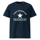 The Tractors Mugs Store French Navy / S Slurry Speading Star Unisex organic cotton t-shirt Quality Farmers Merch